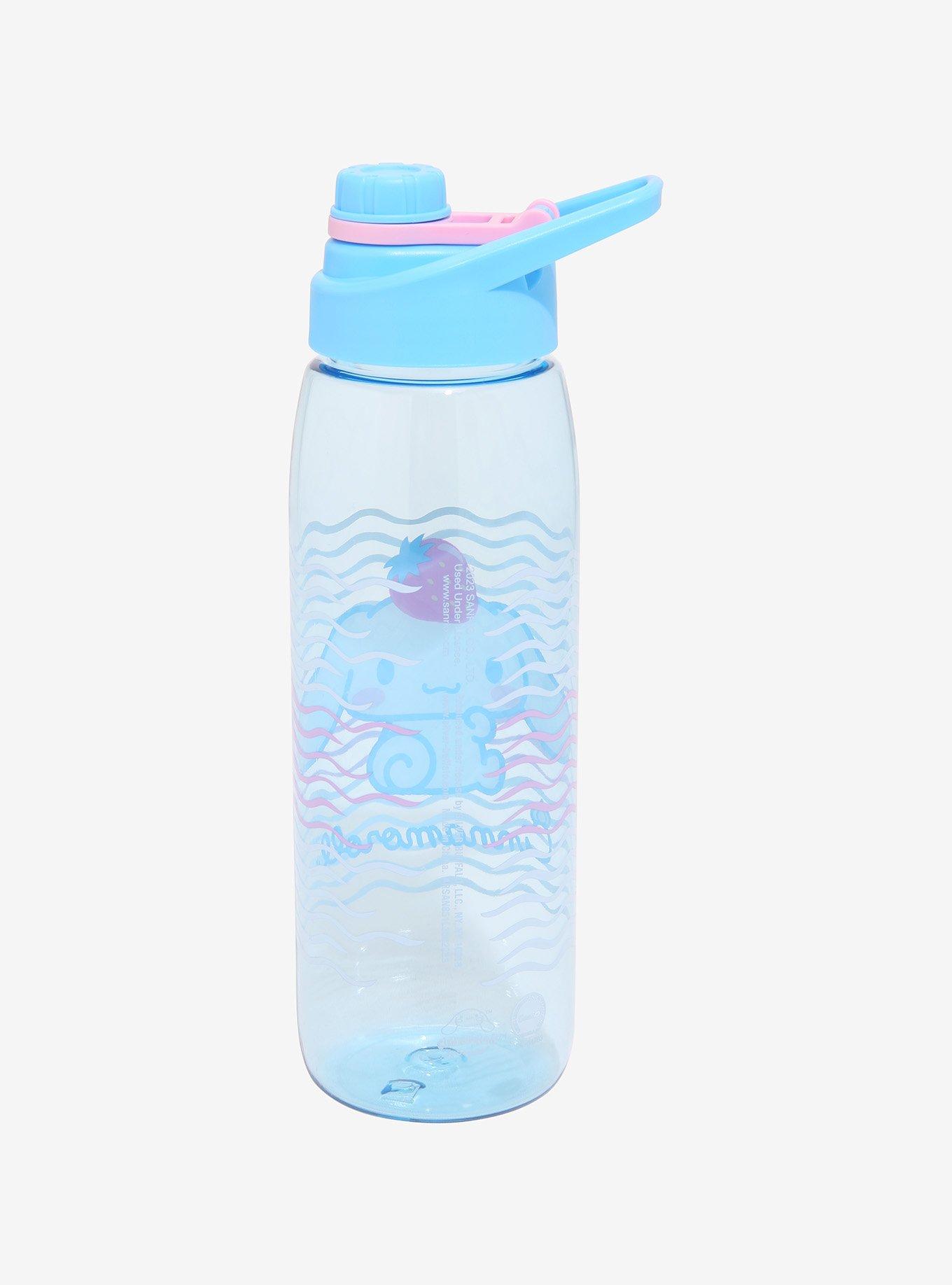 Cinnamoroll Wavy Print Acrylic Water Bottle, , alternate
