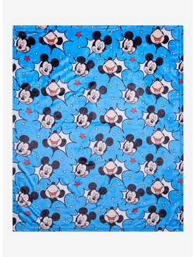 Disney Mickey Mouse Character Hugger Pillow & Silk Touch Throw Set, , hi-res