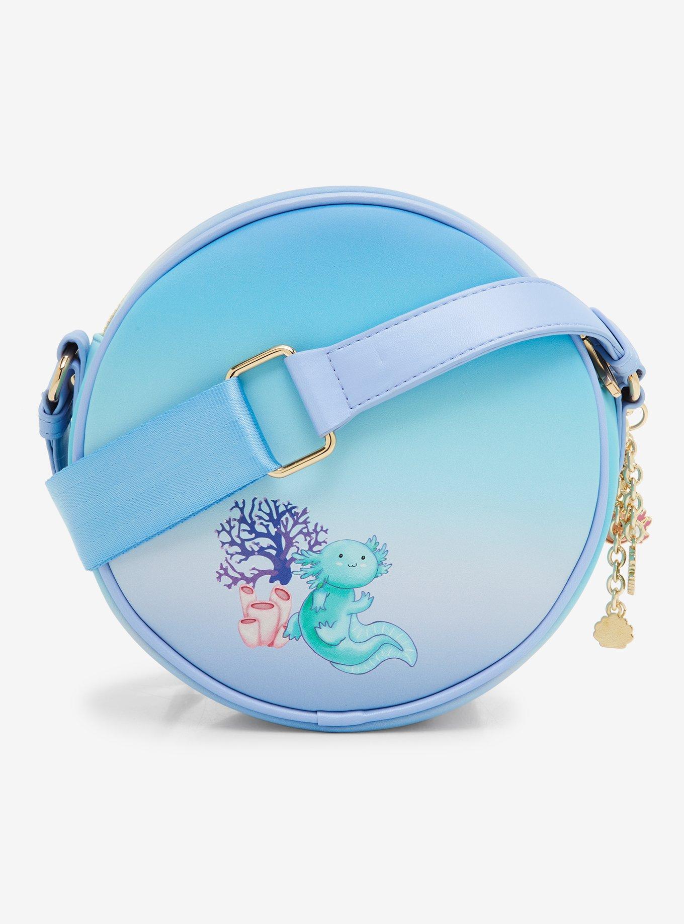 Axolotl Fishbowl Portrait Crossbody Bag - BoxLunch Exclusive, , alternate