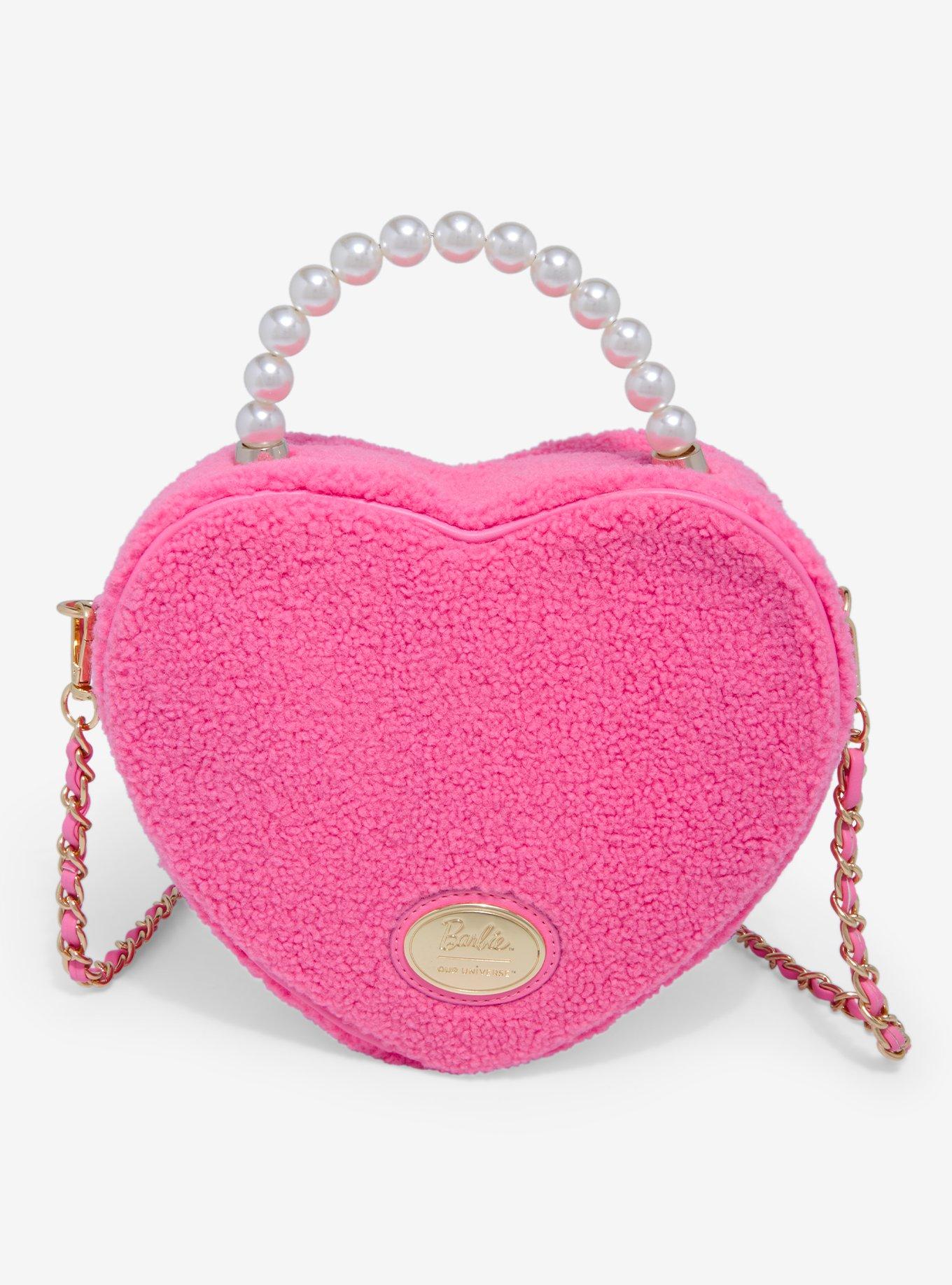 Our Universe Barbie Heart Figural Crossbody Bag - BoxLunch Exclusive, , alternate