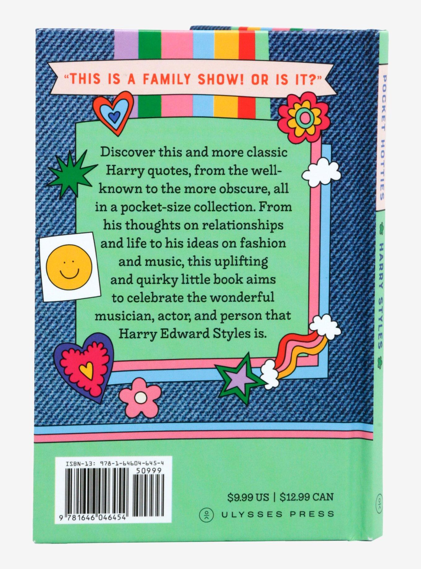 Pocket Hotties: Harry Styles: Inspirational Quotes And Observations On Life Book, , alternate