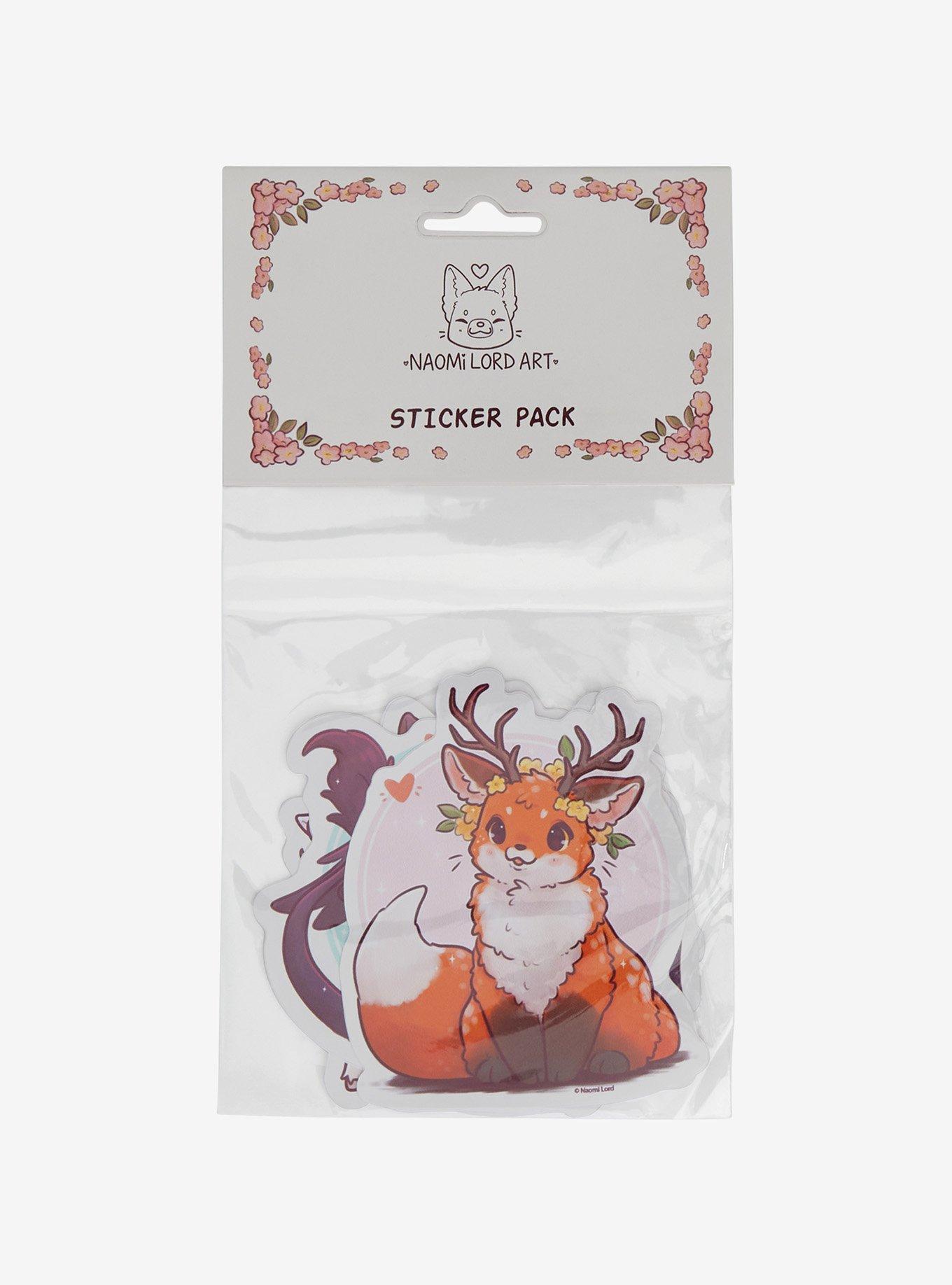 Mythical Creatures Sticker Pack By Naomi Lord, , alternate