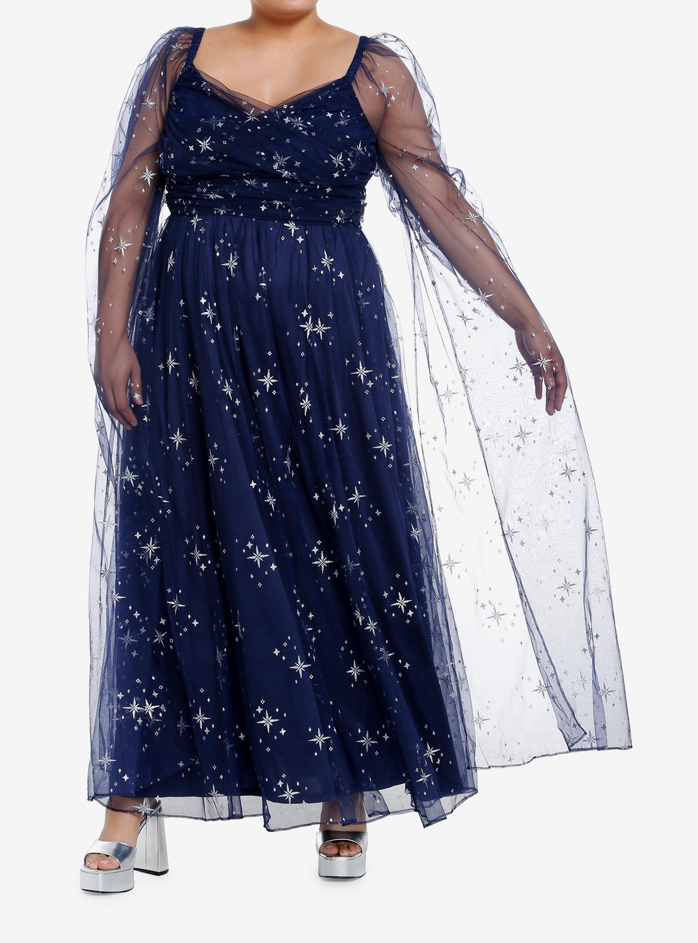 A Court Of Thorns And Roses Starfall-Inspired Dress Plus Size, SILVER, alternate