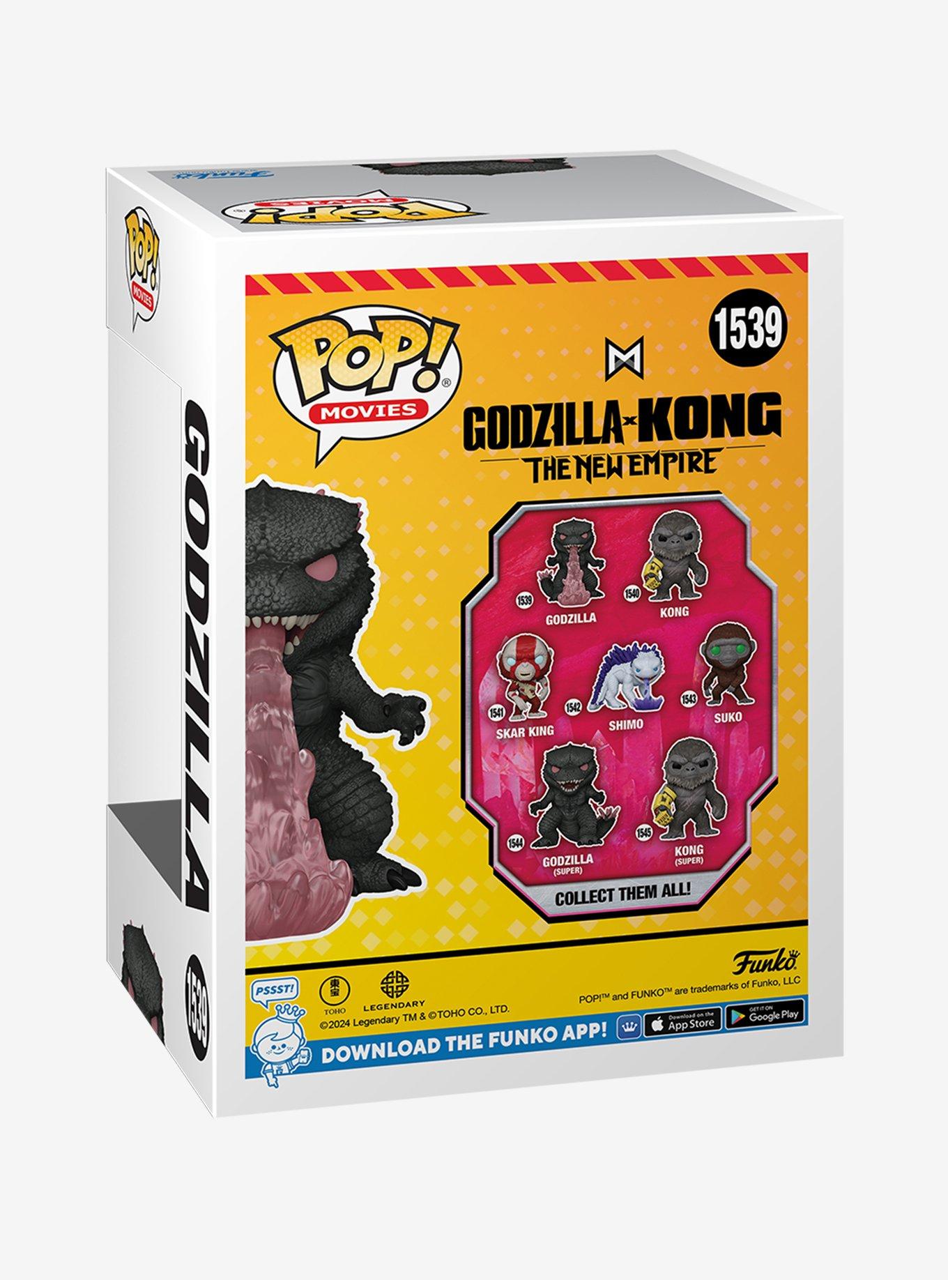 Funko Pop! Movies Godzilla x Kong: The New Empire Godzilla Vinyl Figure, , alternate