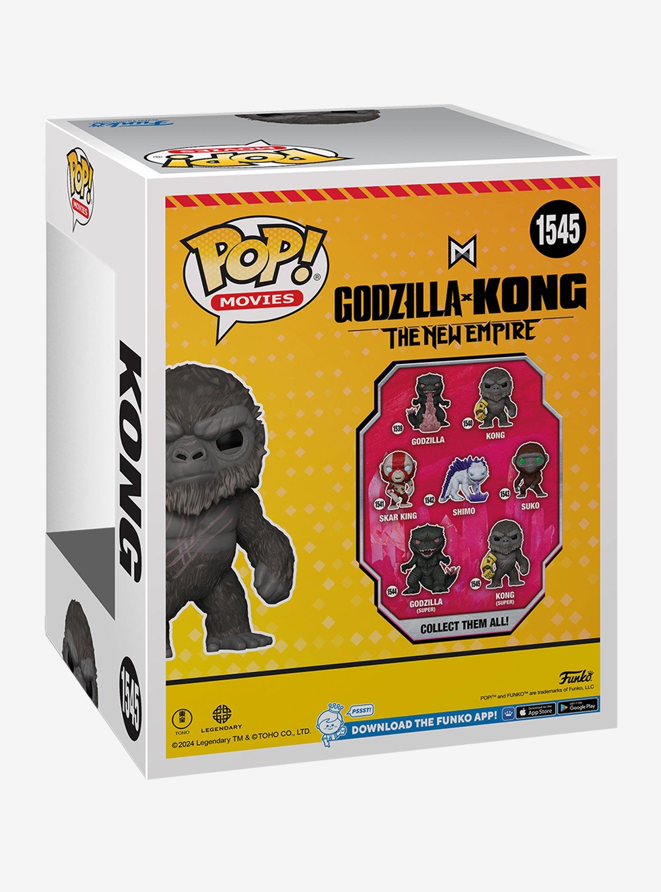 Funko Pop! Movies Godzilla x Kong: The New Empire Kong Super Vinyl Figure