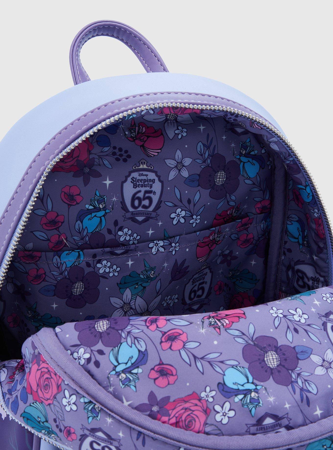 Loungefly Disney Sleeping Beauty 65th Anniversary Aurora Dancing Mini Backpack - BoxLunch Exclusive, , alternate