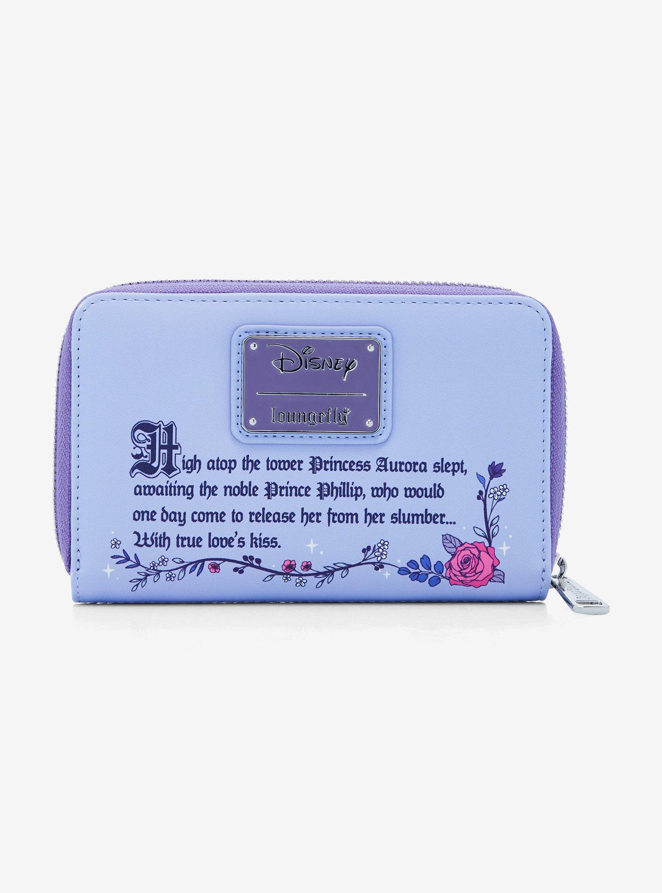 Loungefly Disney Sleeping Beauty 65th Anniversary Aurora Floral Wallet, , alternate