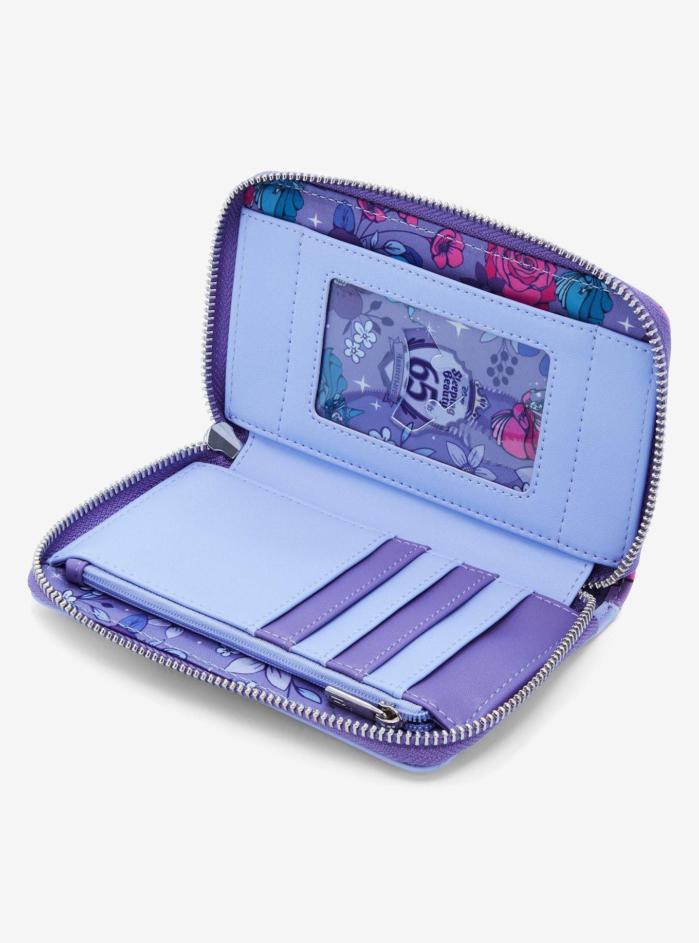 Loungefly Disney Sleeping Beauty 65th Anniversary Aurora Floral Wallet, , alternate