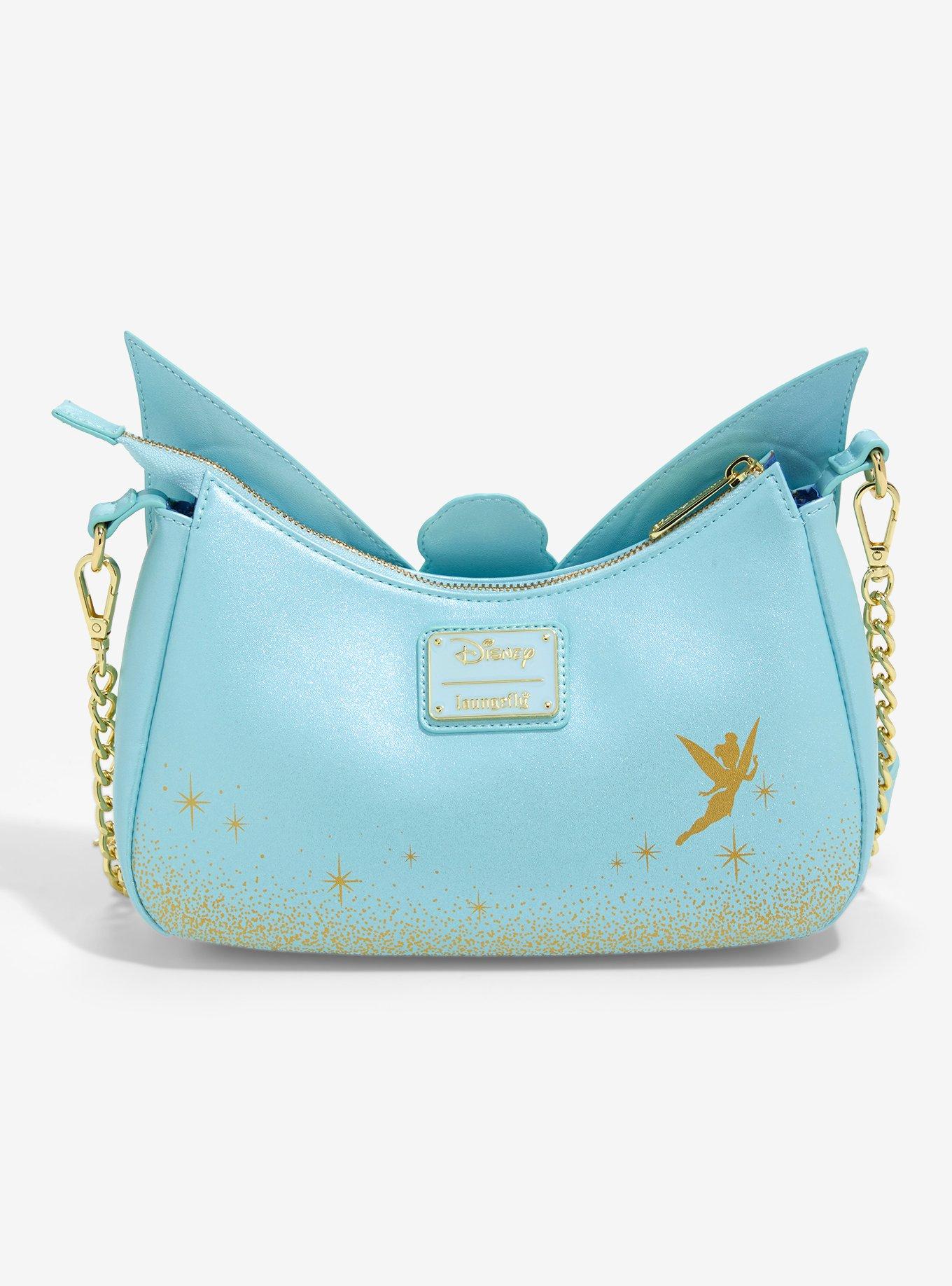 Loungefly Peter Pan Tinker Bell Wings Crossbody Bag, , alternate