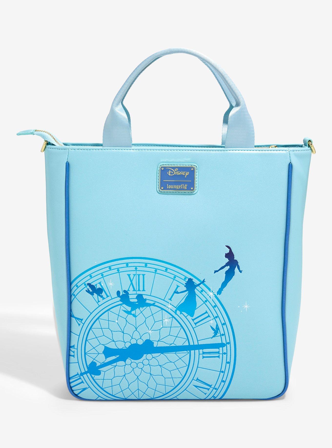 Loungefly Disney Peter Pan Darlings Flying Glow-in-the-Dark Tote Bag, , alternate