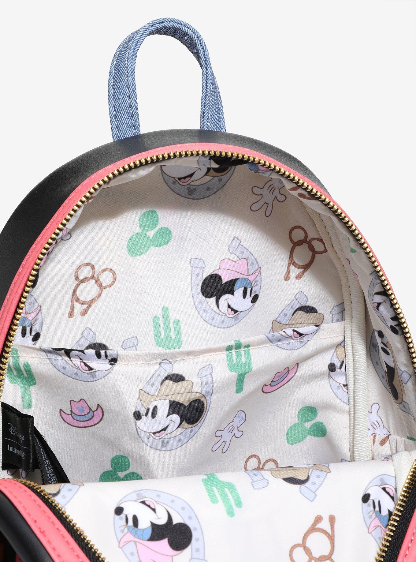 Loungefly Disney Mickey Mouse Western Figural Mini Backpack