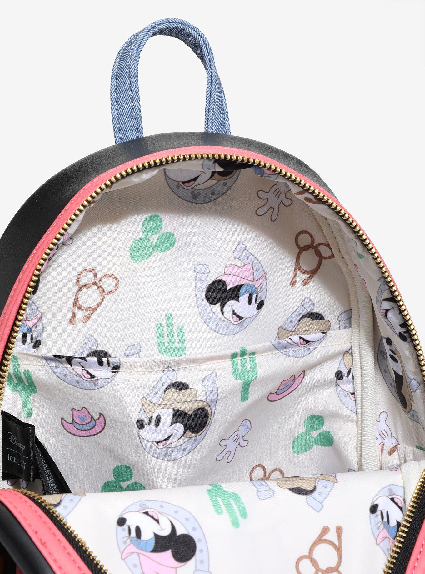 Loungefly Disney Mickey Mouse Western Figural Mini Backpack, , alternate