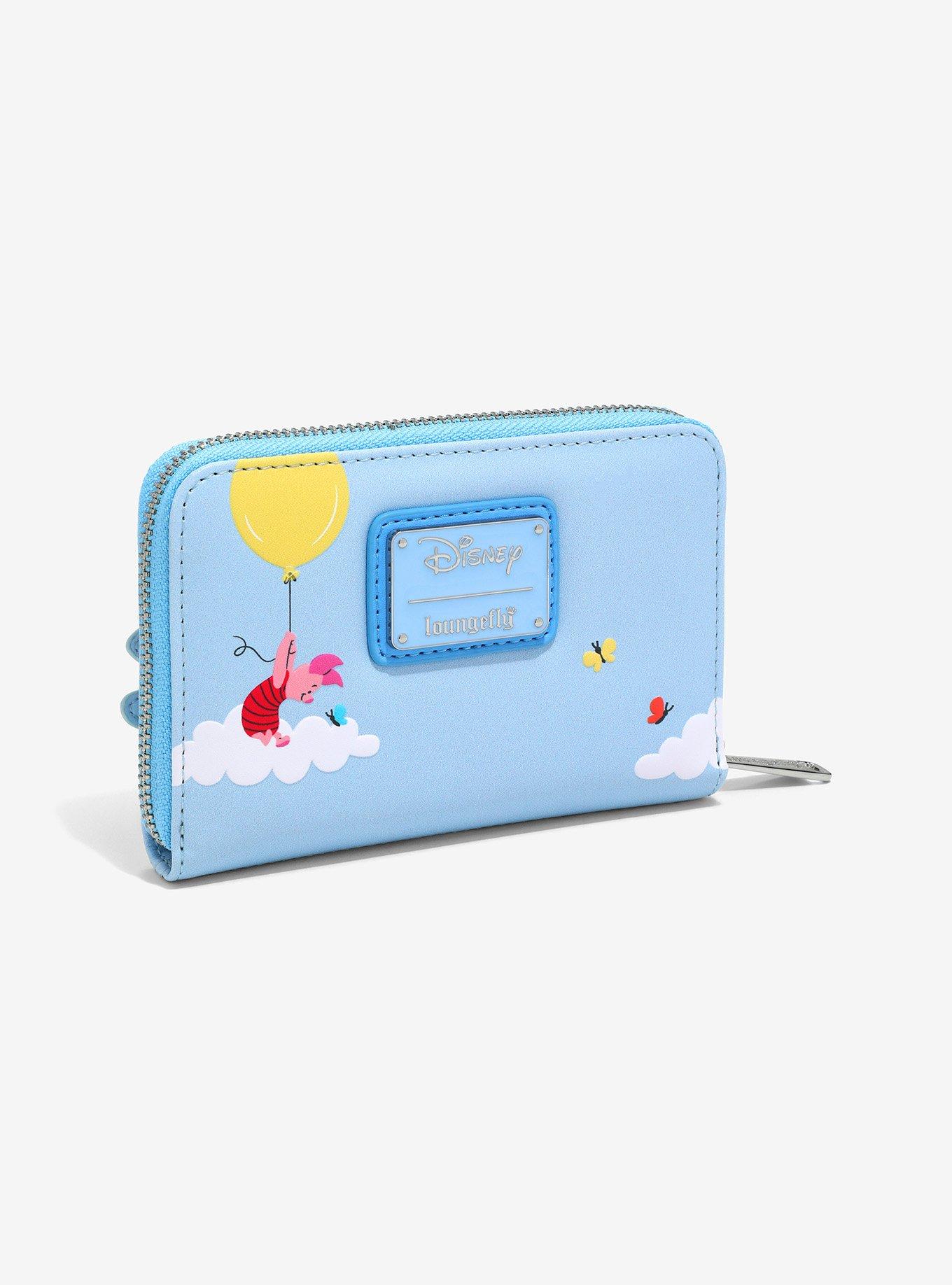 Loungefly Disney Winnie the Pooh Eeyore and Piglet Balloons Wallet, , alternate