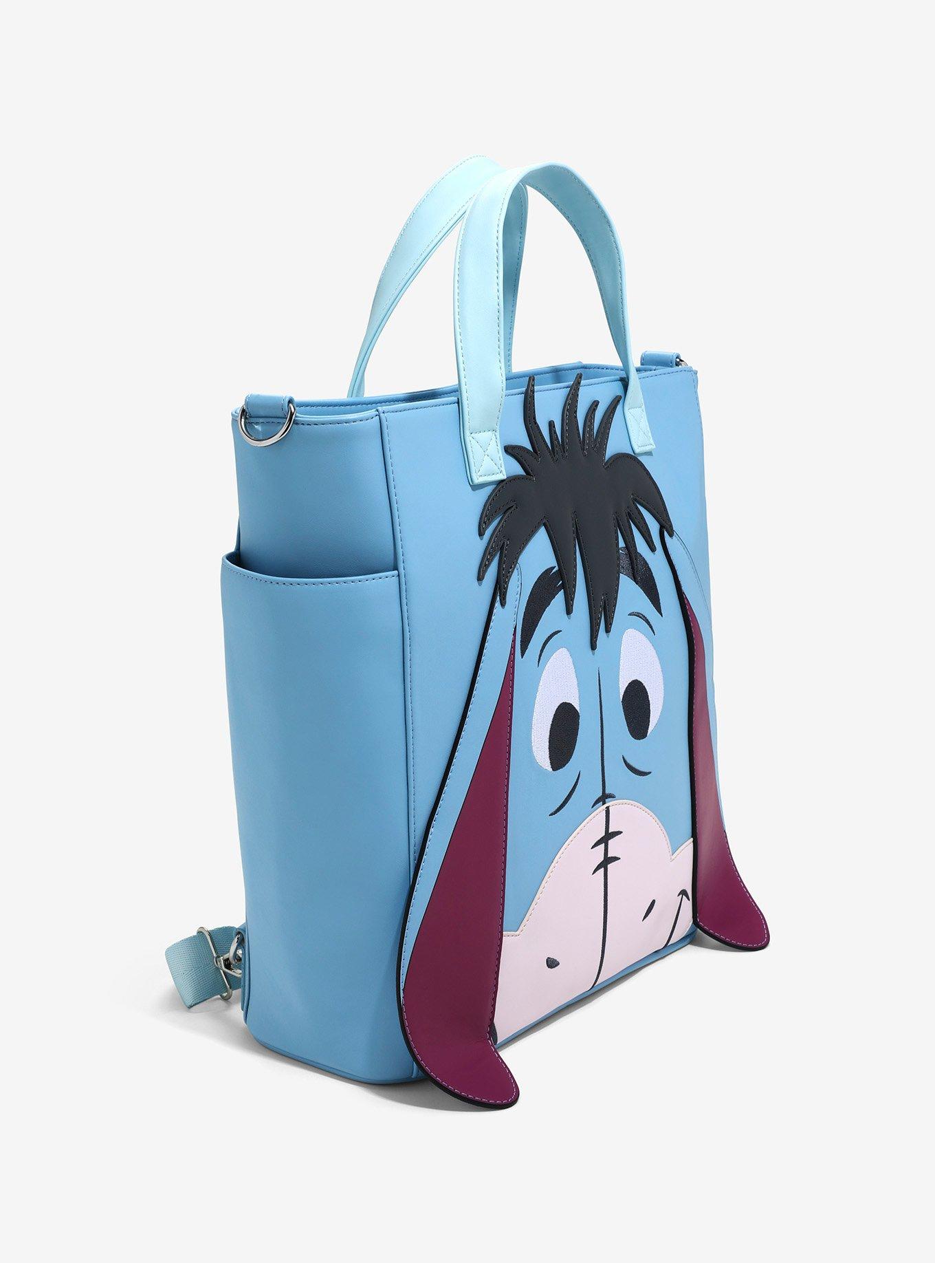 Loungefly Winnie the Pooh Eeyore Figural Carnival Tote Bag, , alternate