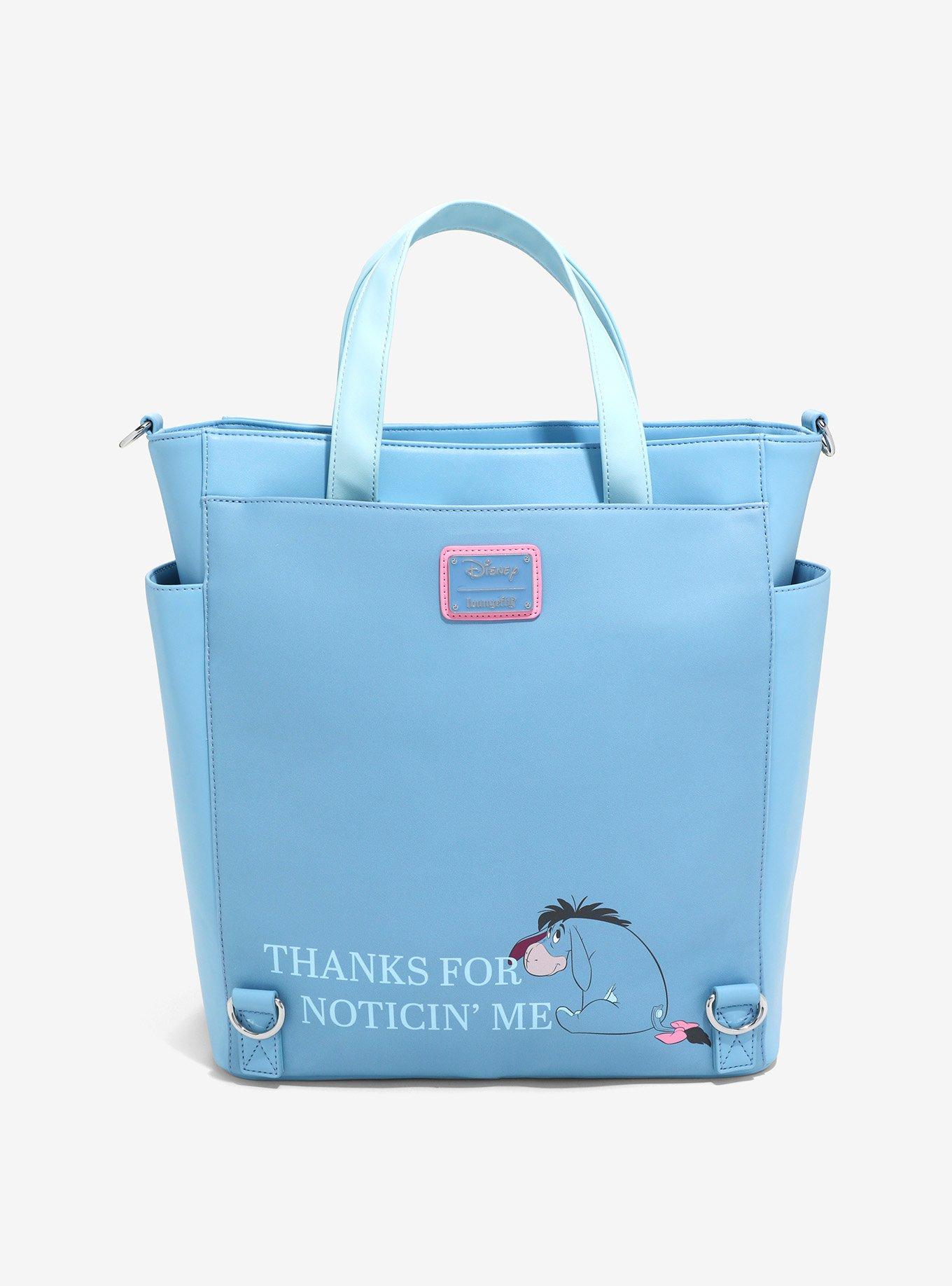 Loungefly Winnie the Pooh Eeyore Figural Carnival Tote Bag, , alternate