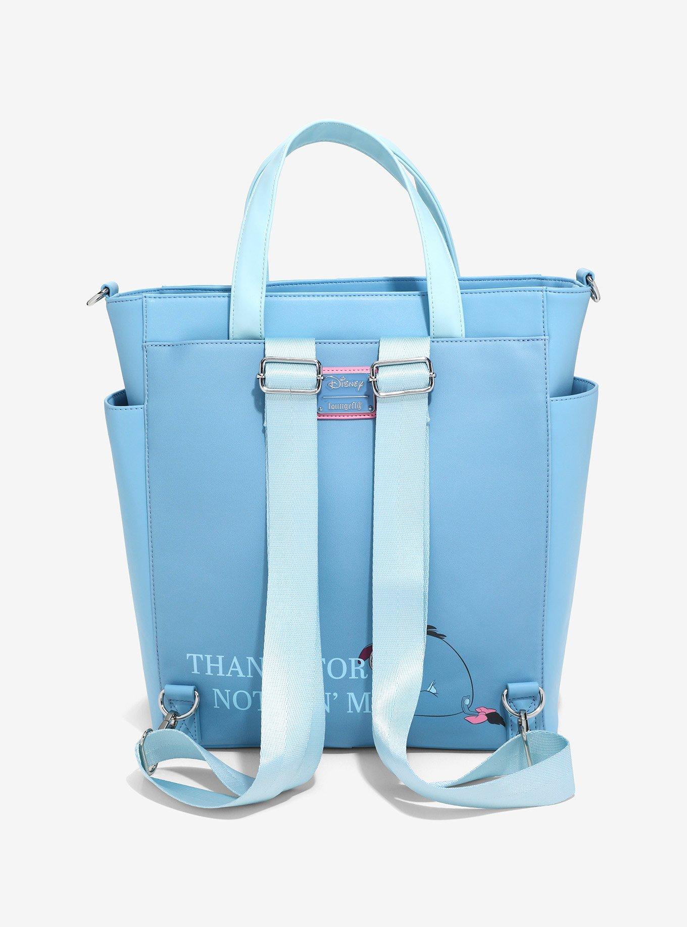 Loungefly Winnie the Pooh Eeyore Figural Carnival Tote Bag, , alternate