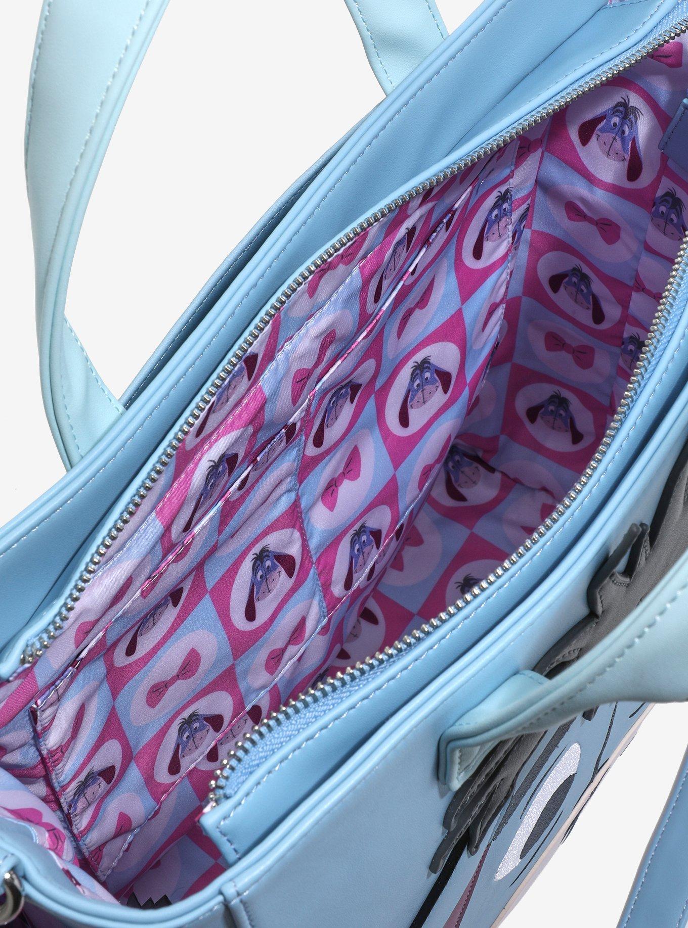 Loungefly Winnie the Pooh Eeyore Figural Carnival Tote Bag, , alternate