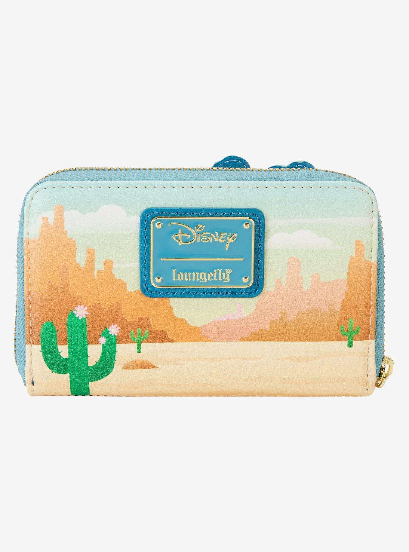 Loungefly Disney Mickey Mouse & Minnie Mouse Western Zipper Wallet, , alternate