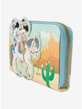 Loungefly Disney Mickey Mouse & Minnie Mouse Western Zipper Wallet, , alternate