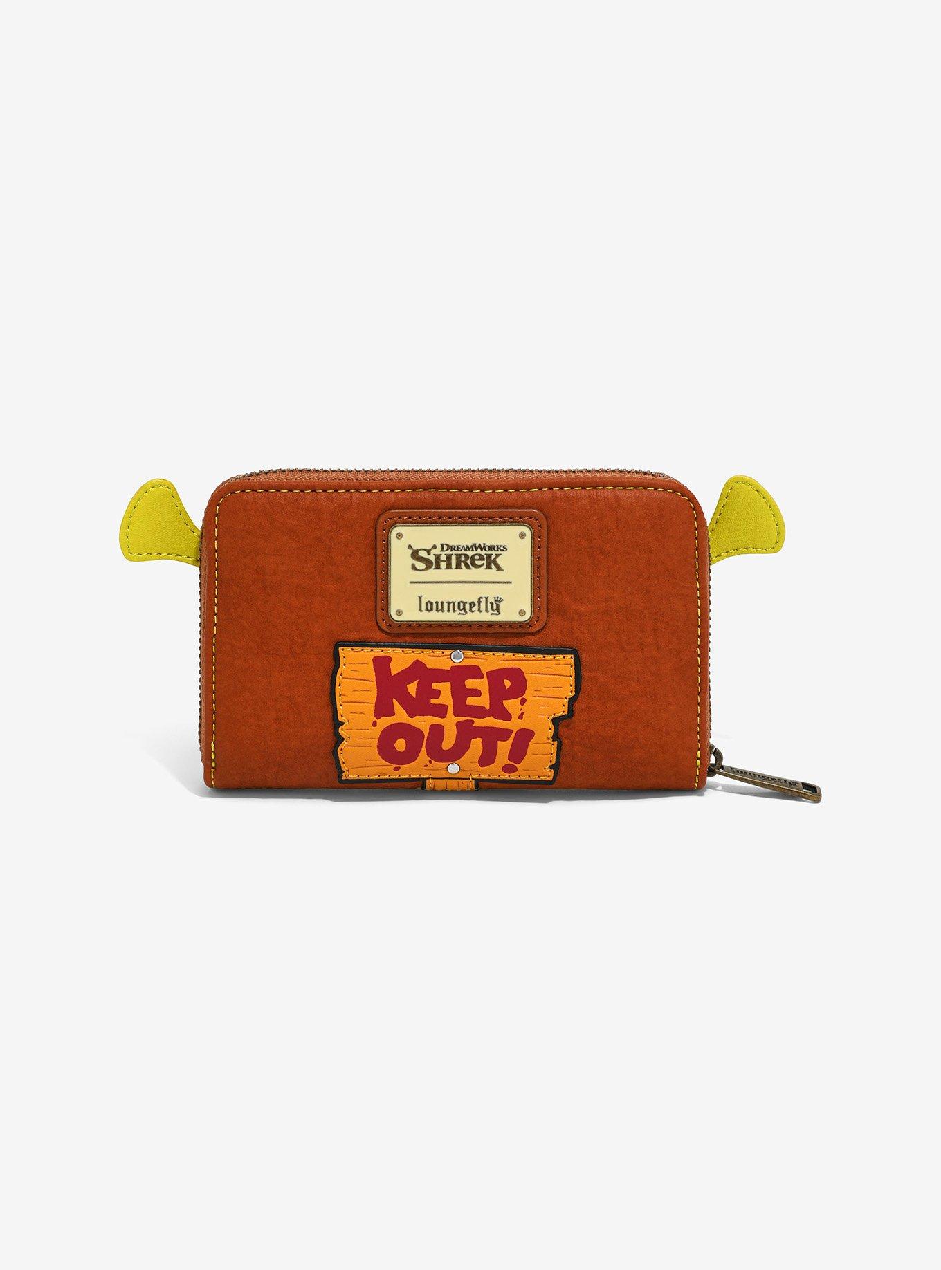 Loungefly Shrek Keep Out Zipper Wallet