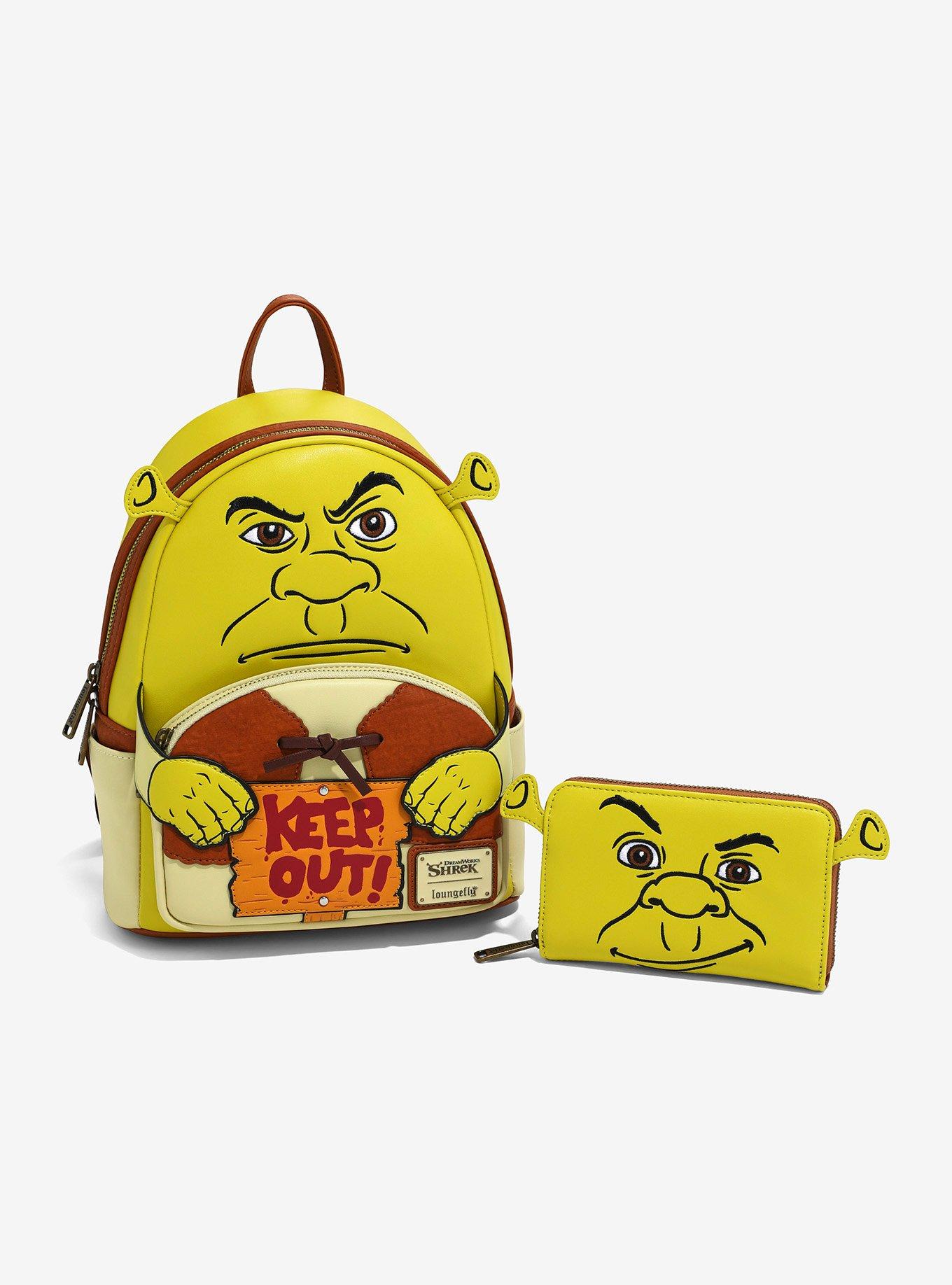 Loungefly Shrek Keep Out Zipper Wallet, , alternate