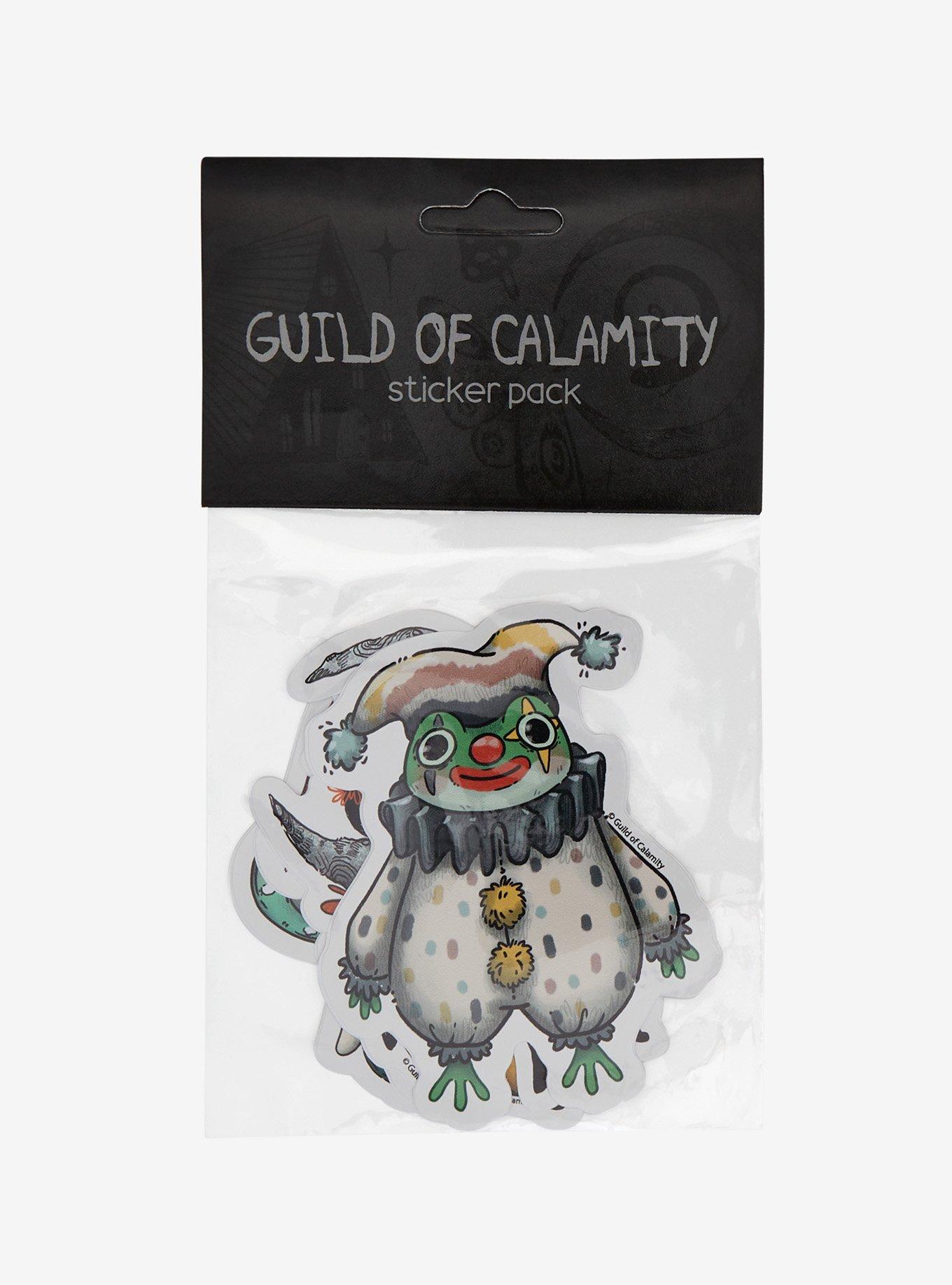 Cryptic Clowns Sticker Pack By Guild Of Calamity, , alternate