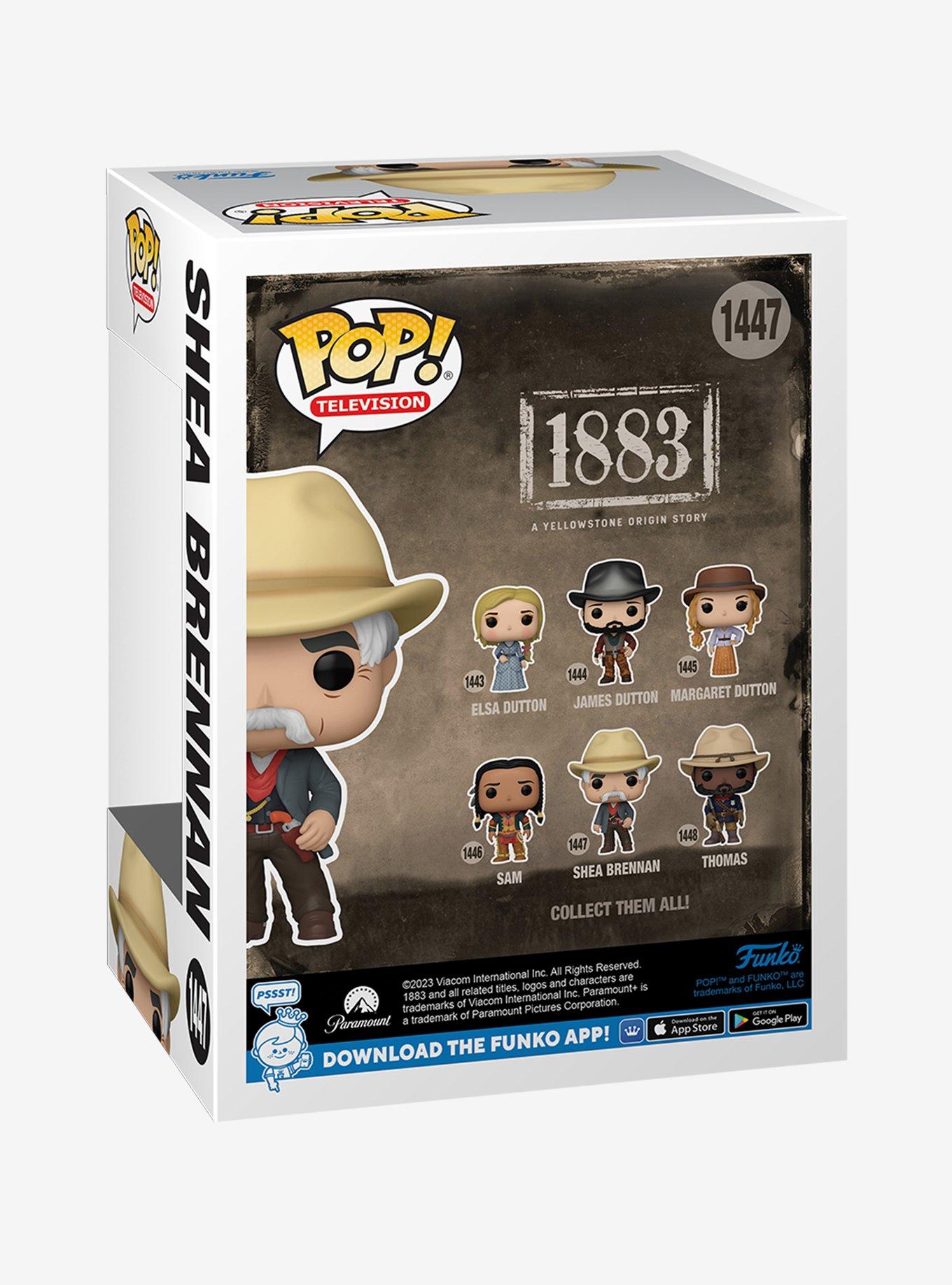 Funko Pop! Television 1883 Shea Brennan Vinyl Figure, , alternate