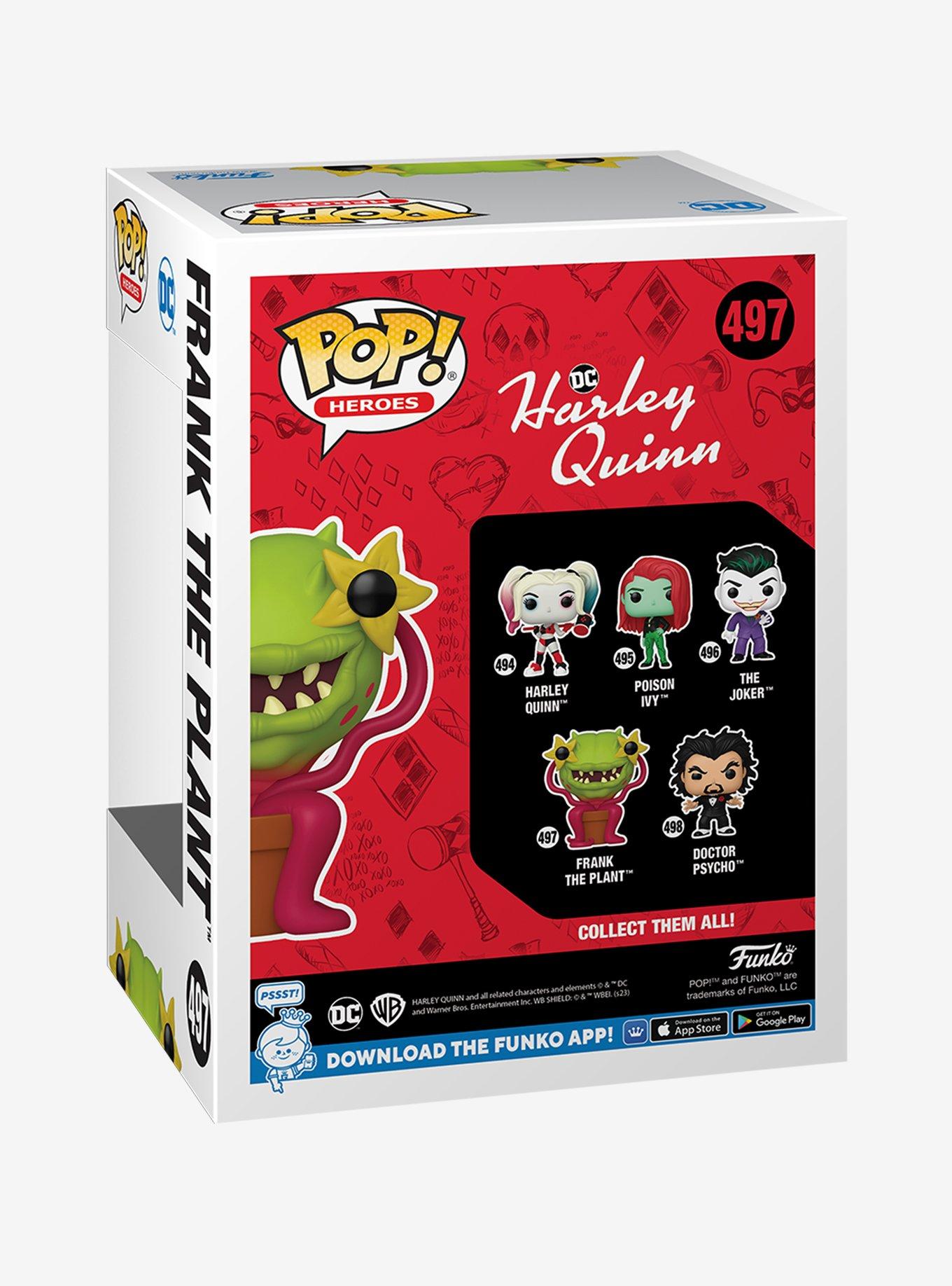 Funko Pop! Heroes DC Comics Harley Quinn Frank the Plant Vinyl Figure, , alternate