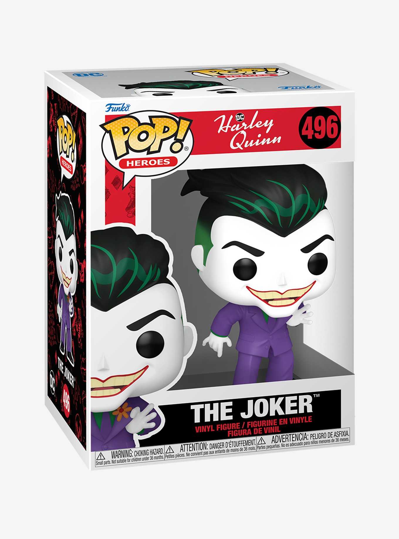 Funko Pop! Heroes DC Comics Harley Quinn The Joker Vinyl Figure, , hi-res
