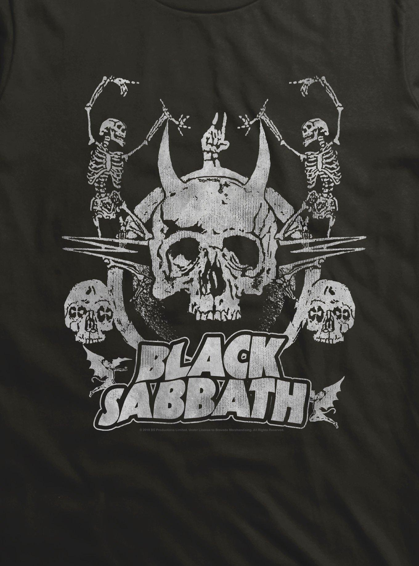 Black Sabbath Dancing Skeletons T-Shirt