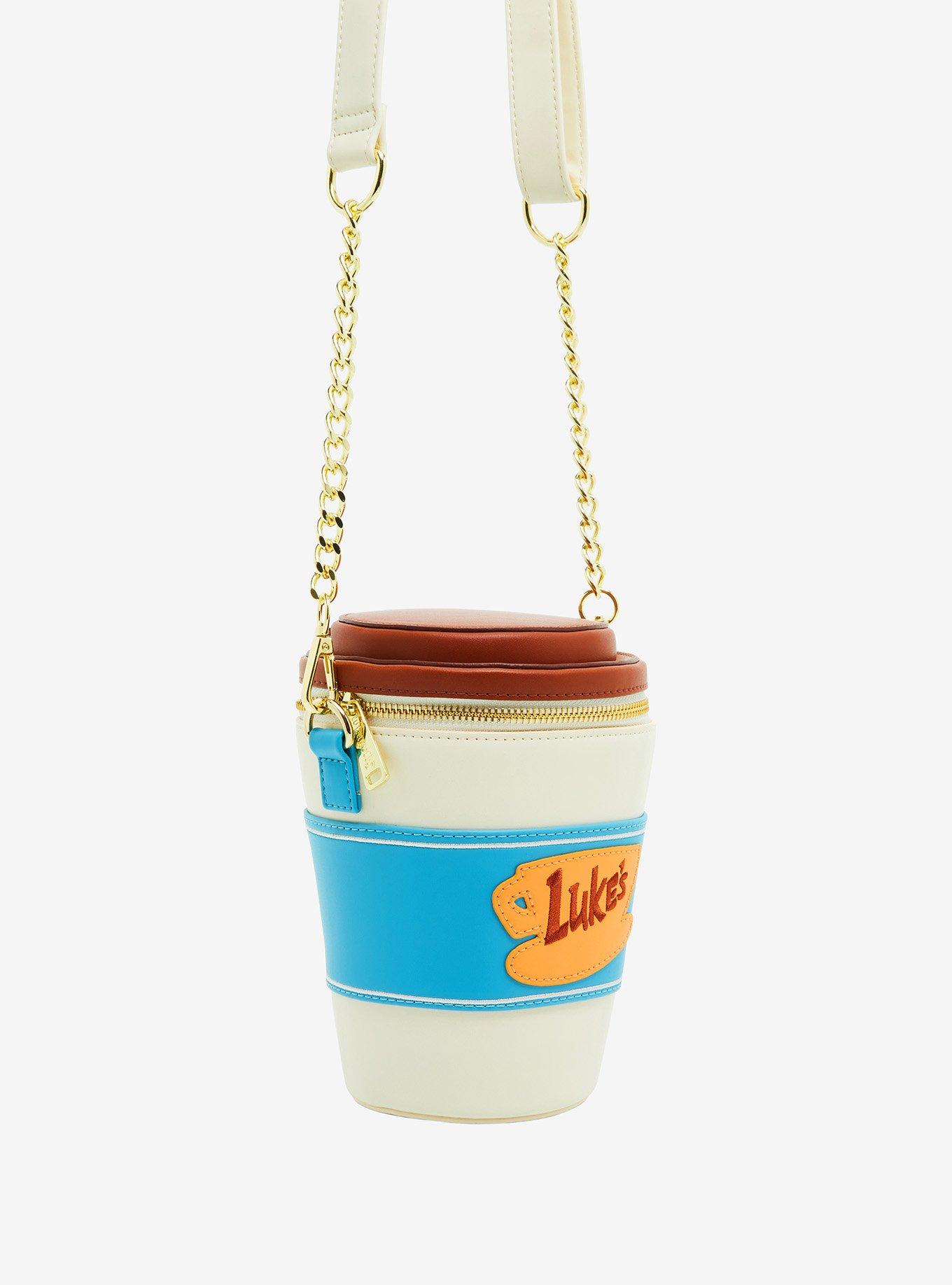 Gilmore Girls Luke's Coffee Cup Crossbody Bag, , alternate