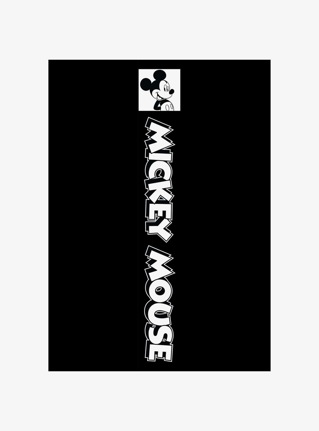 Disney Mickey Mouse Vintage Mouse Jogger Sweatpants, BLACK, alternate