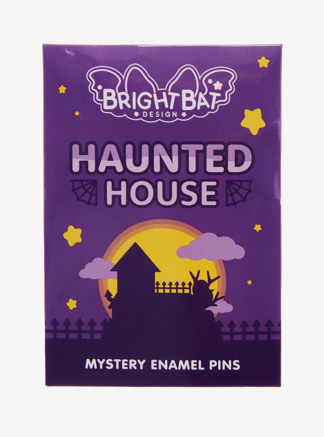 Haunted House Chibi Blind Box Enamel Pin By Bright Bat Design, , alternate