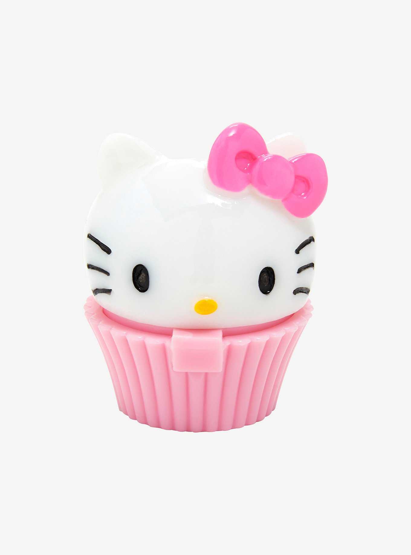 Sanrio Hello Kitty Cupcake Figural Lip Balm - BoxLunch Exclusive, , hi-res