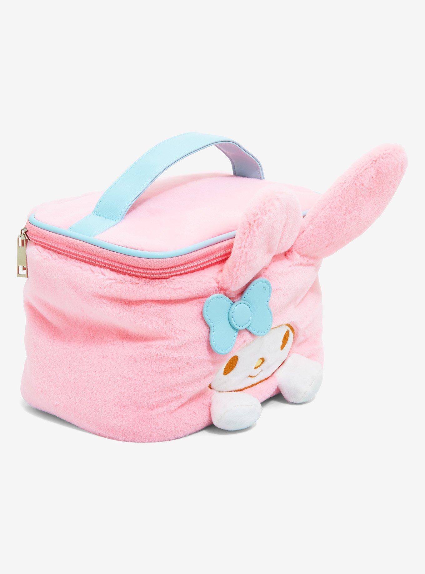Sanrio My Melody Faux Fur Figural Cosmetic Case - BoxLunch Exclusive, , alternate