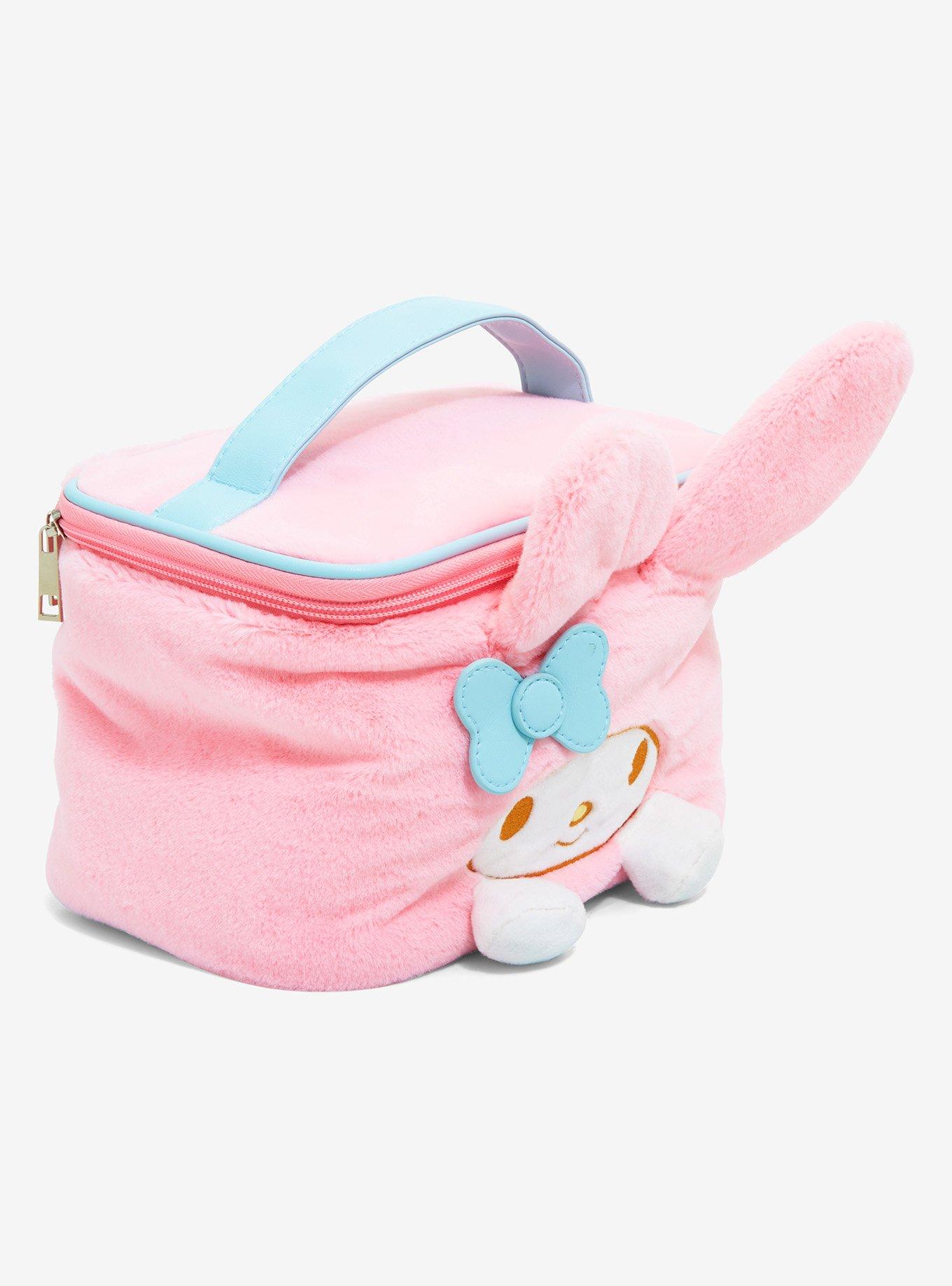 Sanrio My Melody Faux Fur Figural Cosmetic Case - BoxLunch Exclusive, , hi-res