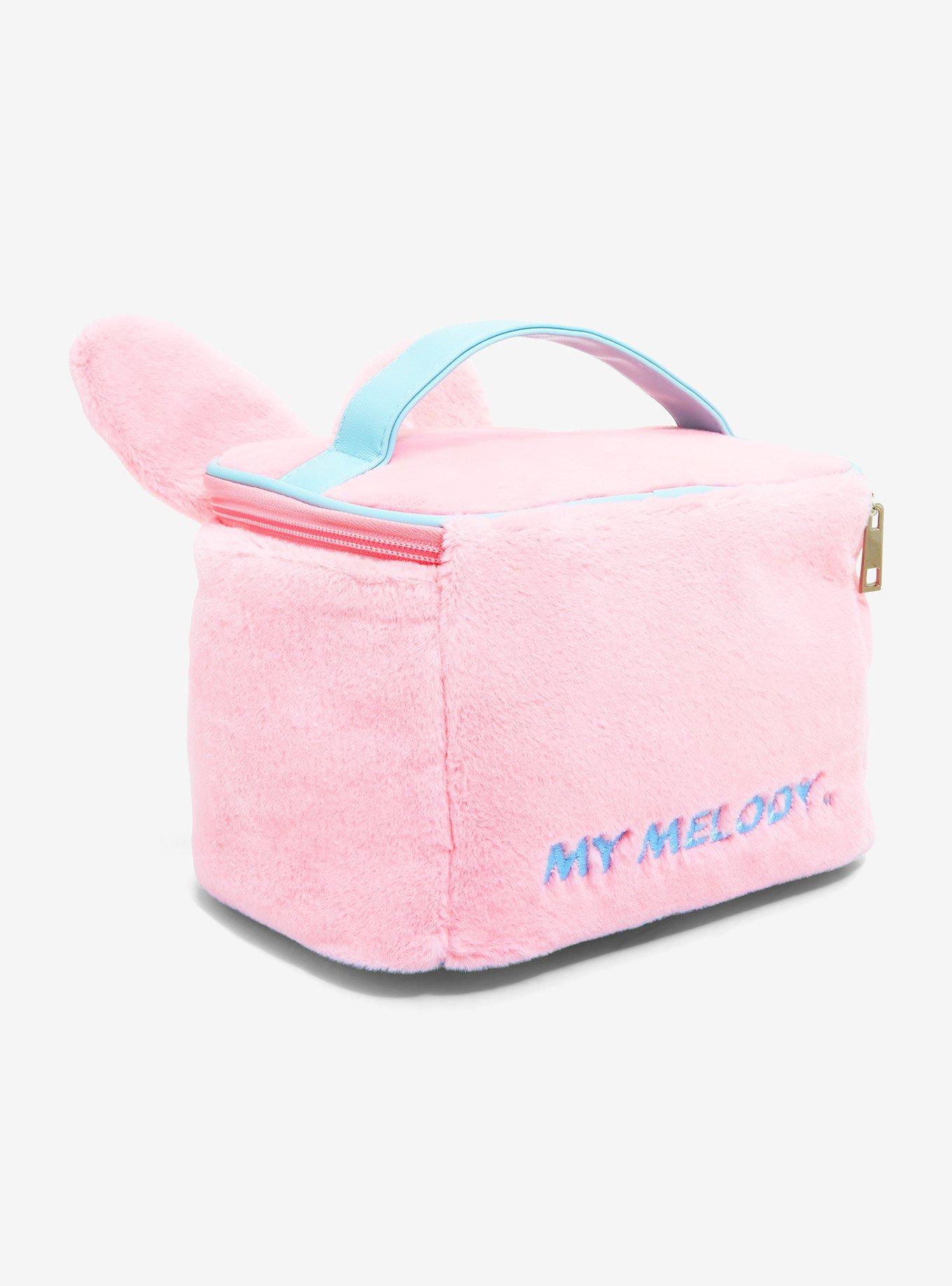 Sanrio My Melody Faux Fur Figural Cosmetic Case - BoxLunch Exclusive, , alternate