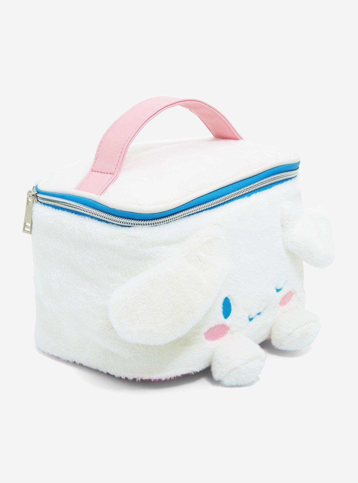 Sanrio Cinnamoroll Faux Fur Figural Cosmetic Case - BoxLunch Exclusive, , alternate