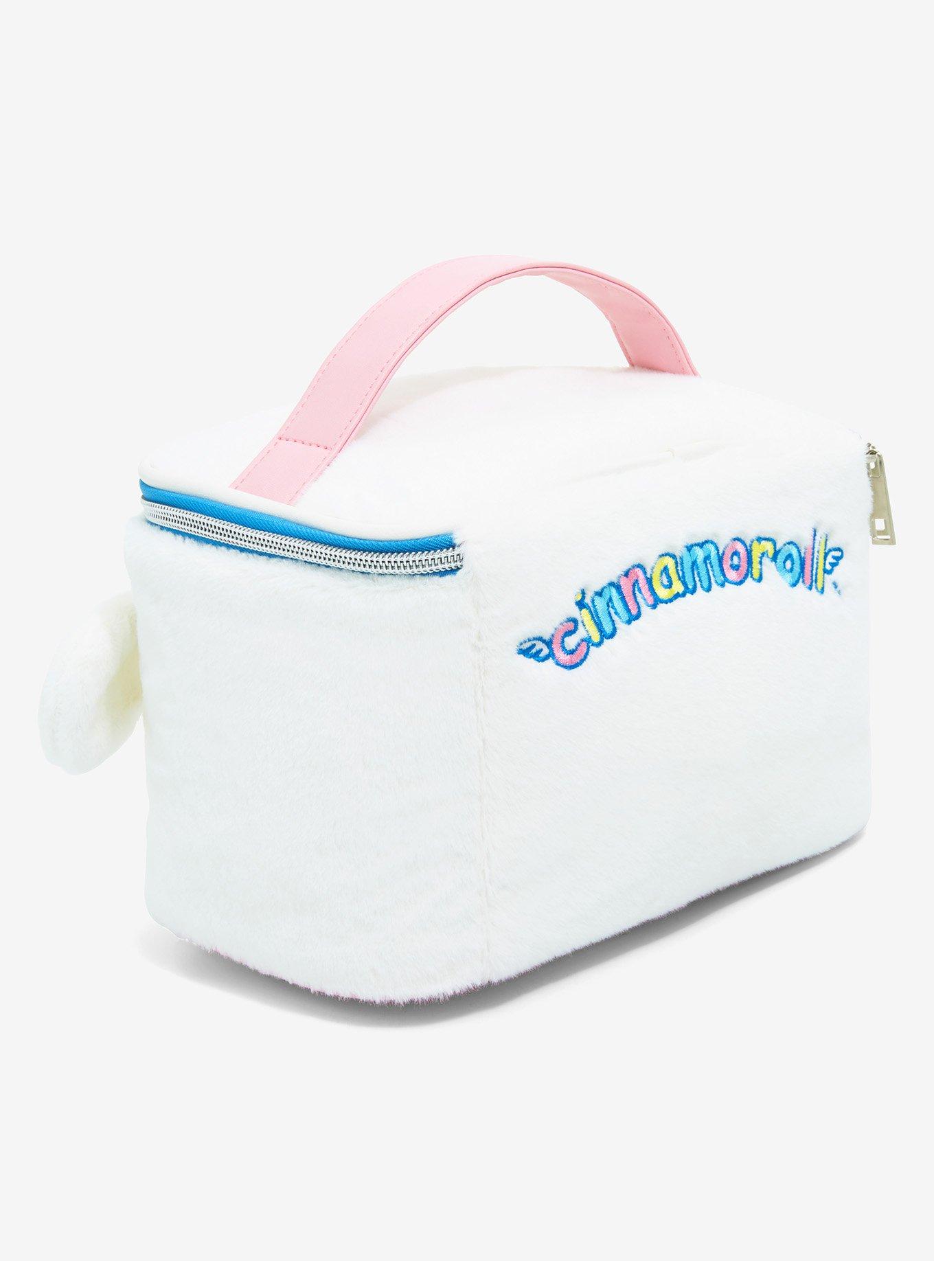 Sanrio Cinnamoroll Faux Fur Figural Cosmetic Case - BoxLunch Exclusive, , alternate