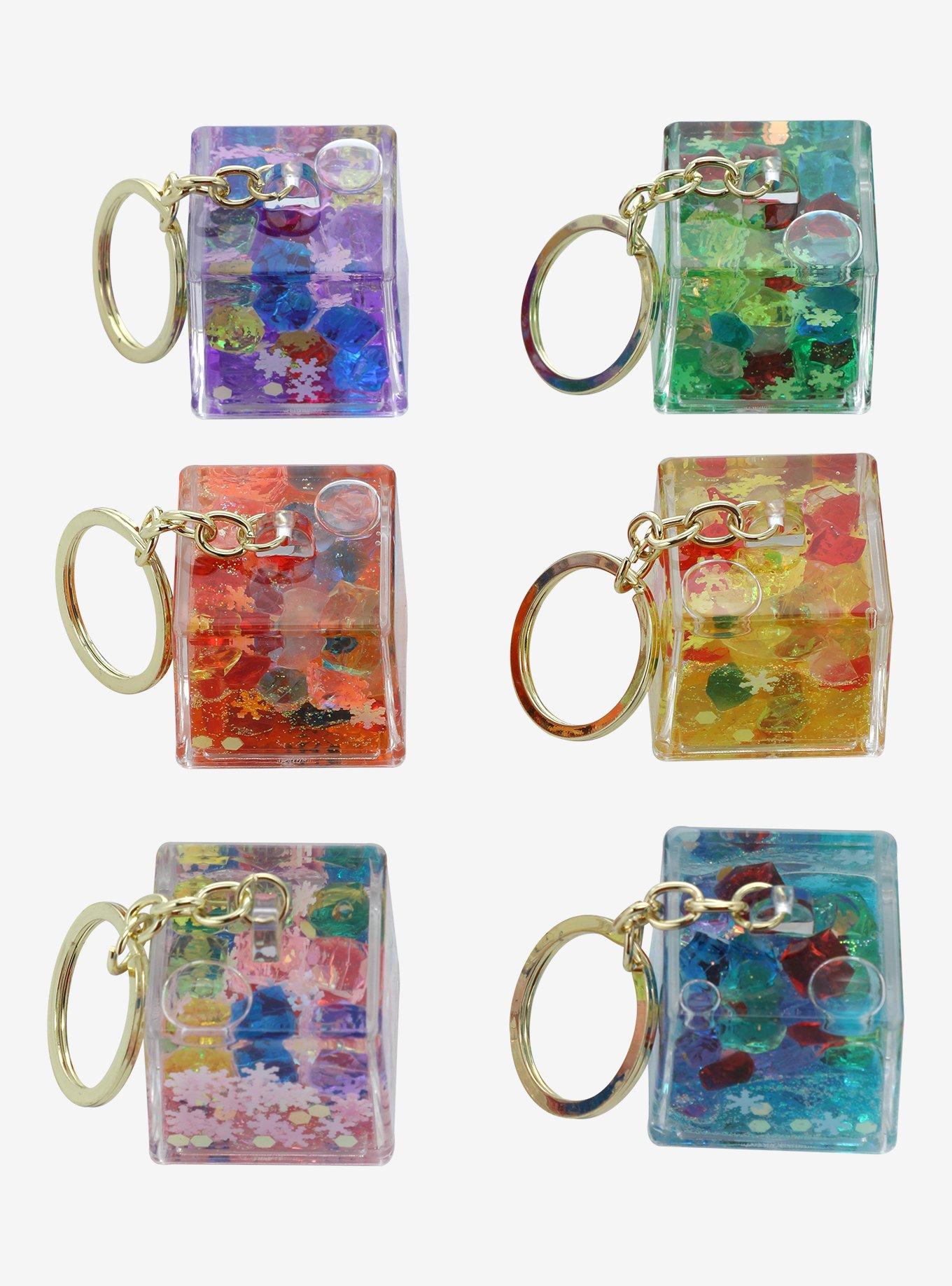 Floating Confetti Blind Bag Keychain, , alternate - view 2