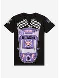 Kuromi Racing Collage Boyfriend Fit Girls T-Shirt, MULTI, alternate
