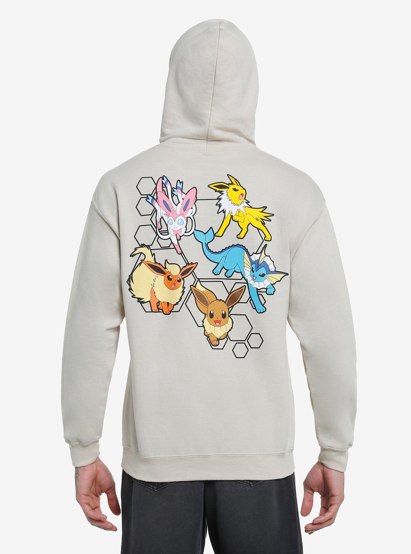 Pokemon Eeveelutions Hoodie, SAND, alternate