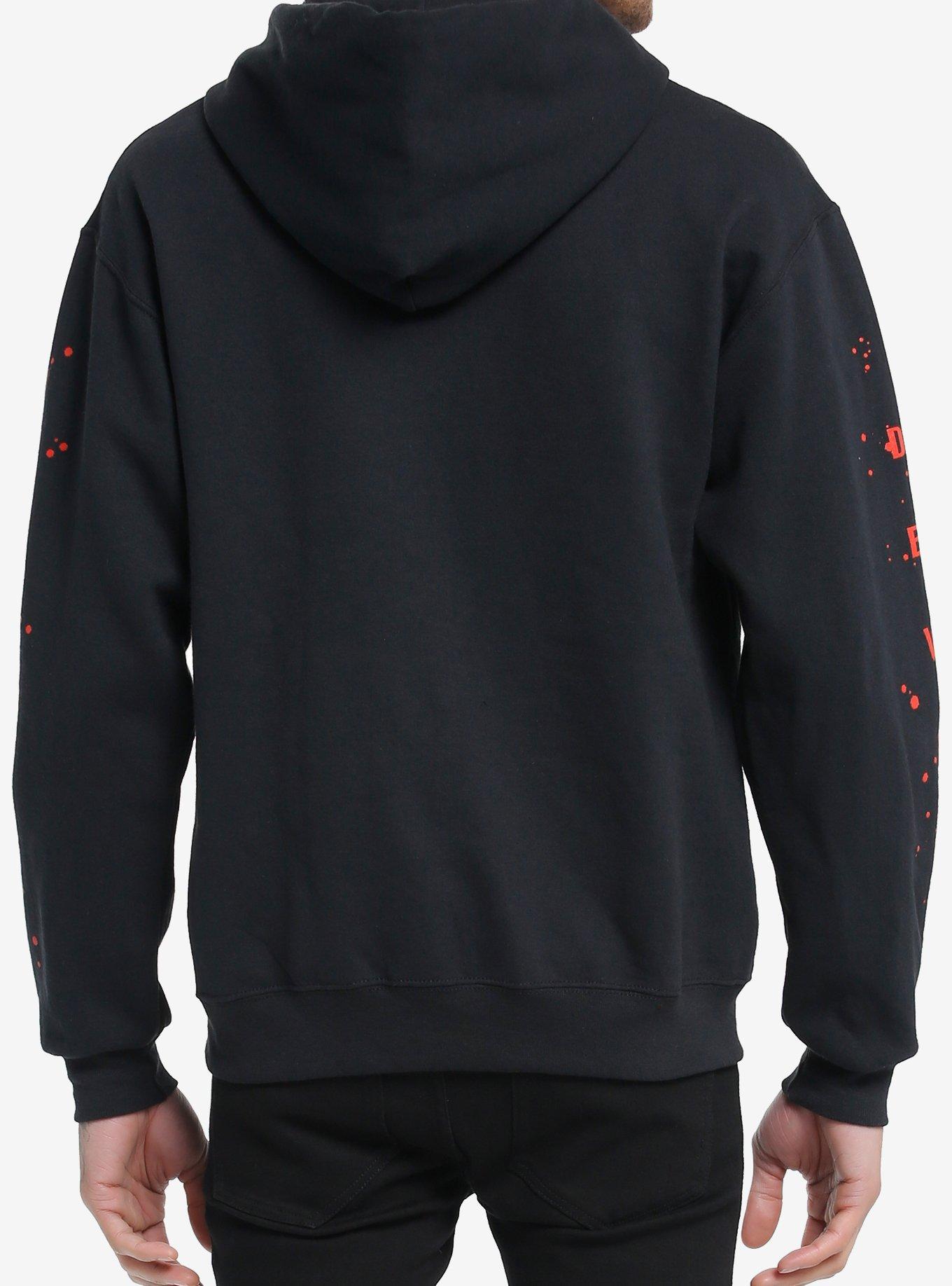 Chainsaw Man Power Collage Hoodie, BLACK, alternate