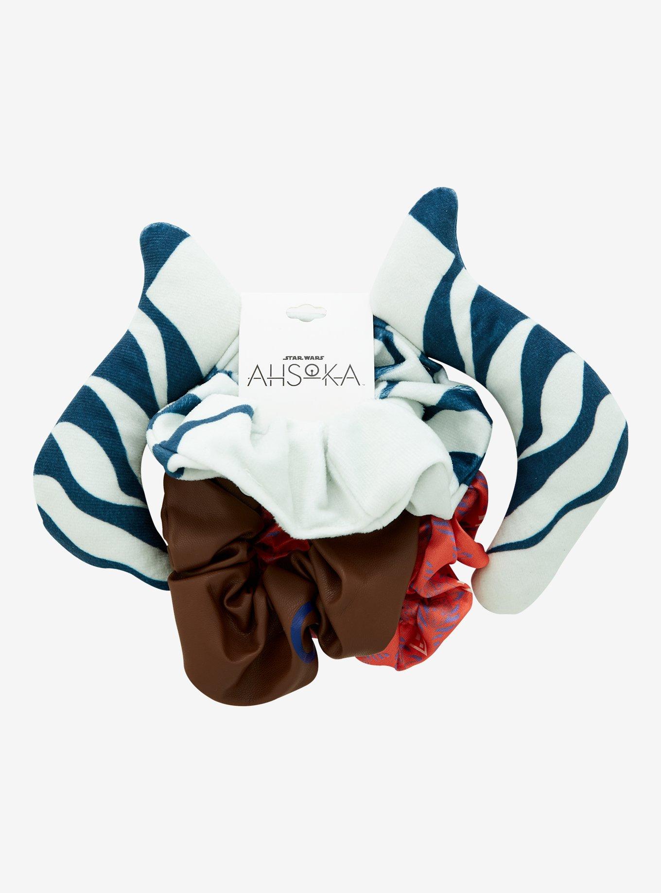 Star Wars Ahsoka Figural Scrunchy Set - BoxLunch Exclusive, , alternate