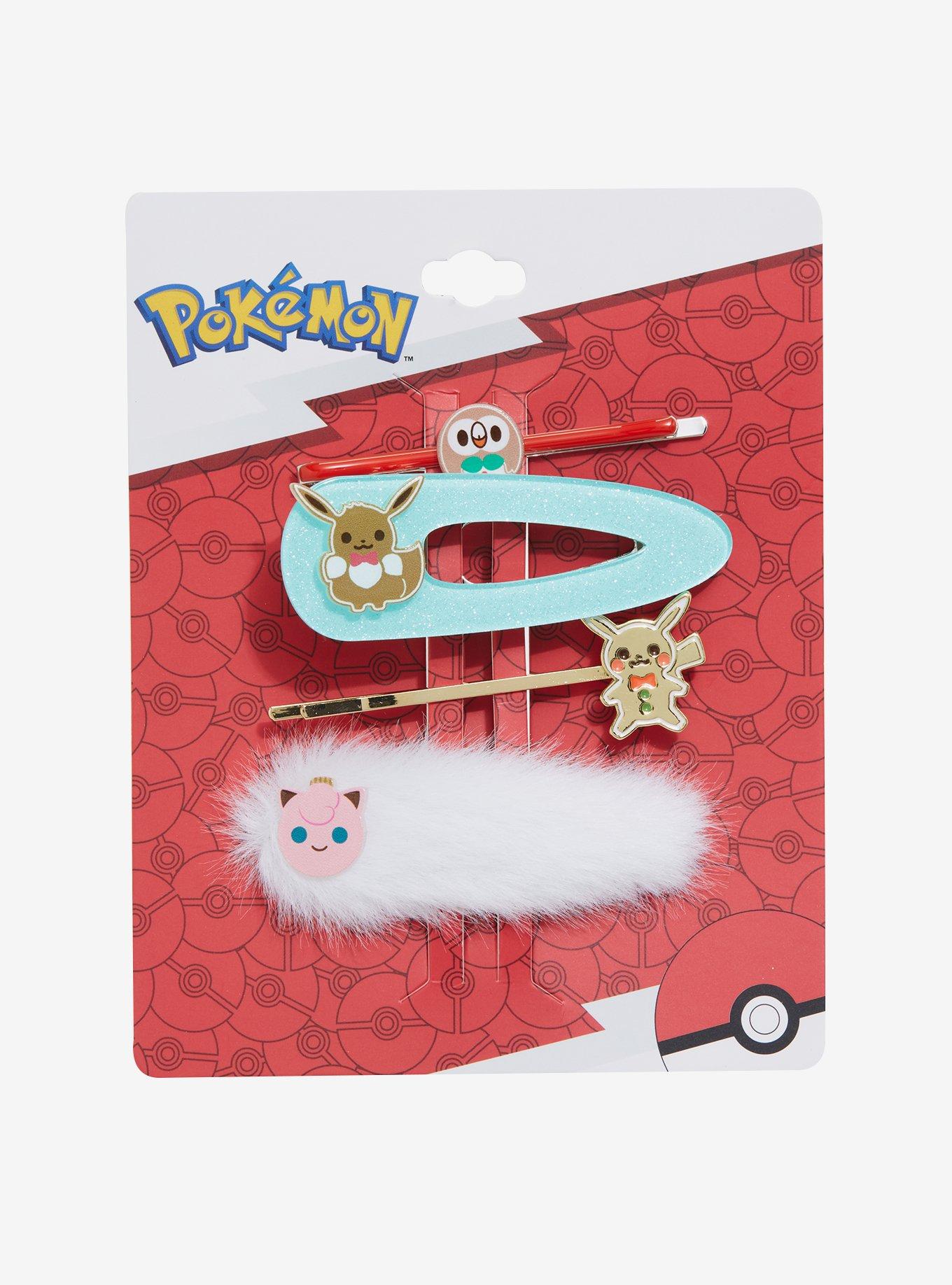 Pok&eacute;mon Holiday Characters Hair Clip Set - BoxLunch Exclusive, , alternate