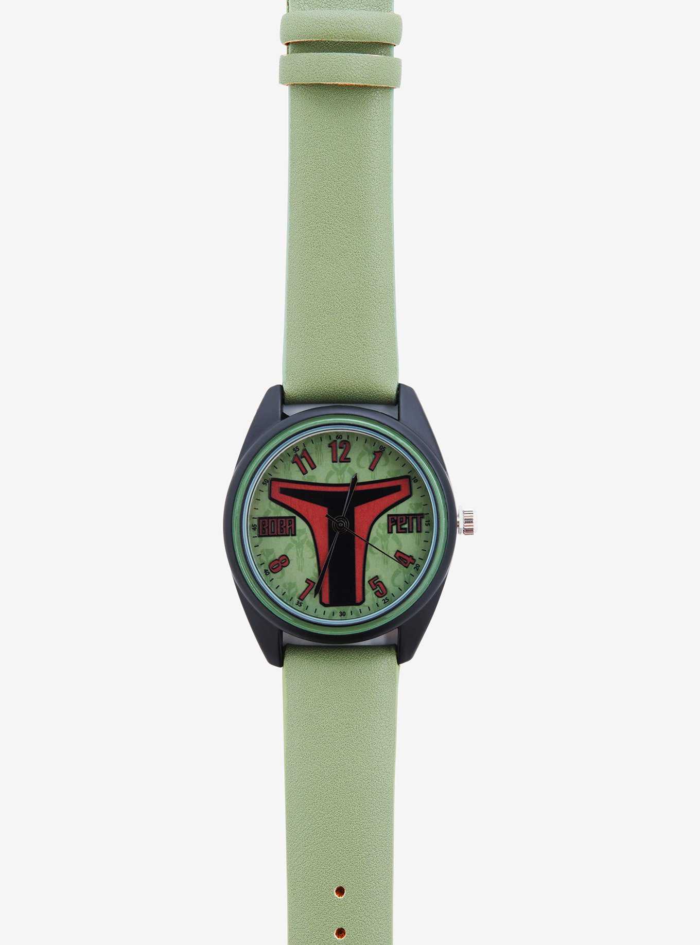Star Wars Boba Fett Figural Watch - BoxLunch Exclusive, , hi-res
