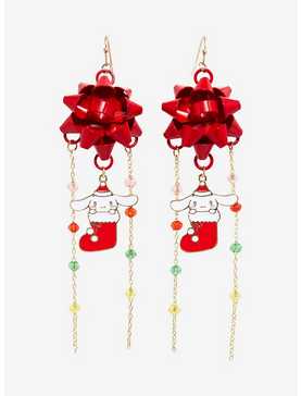 Sanrio Cinnamoroll Stocking Statement Earrings - BoxLunch Exclusive, , hi-res