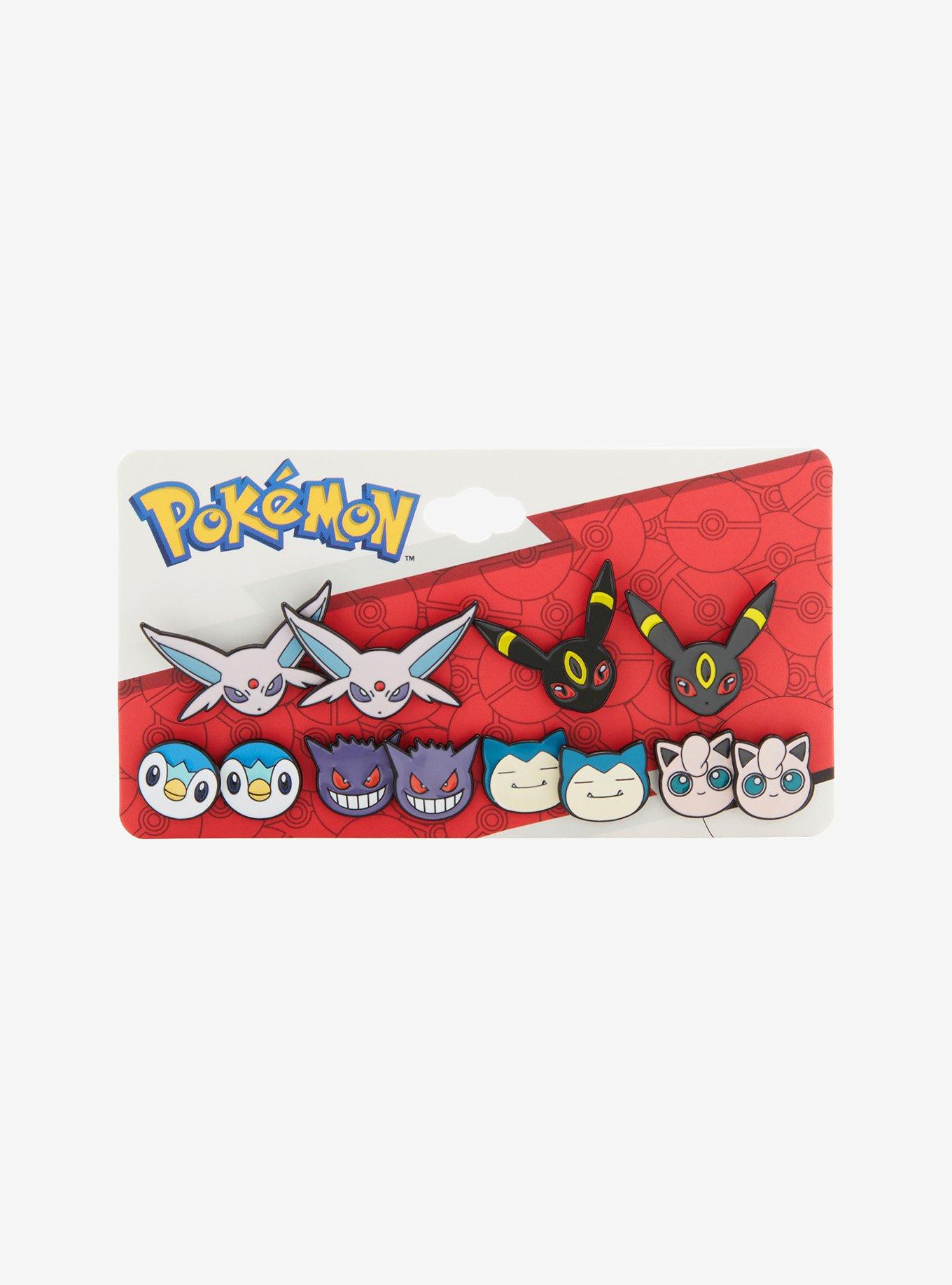 Pok&eacute;mon Faces Earring Set - BoxLunch Exclusive, , alternate