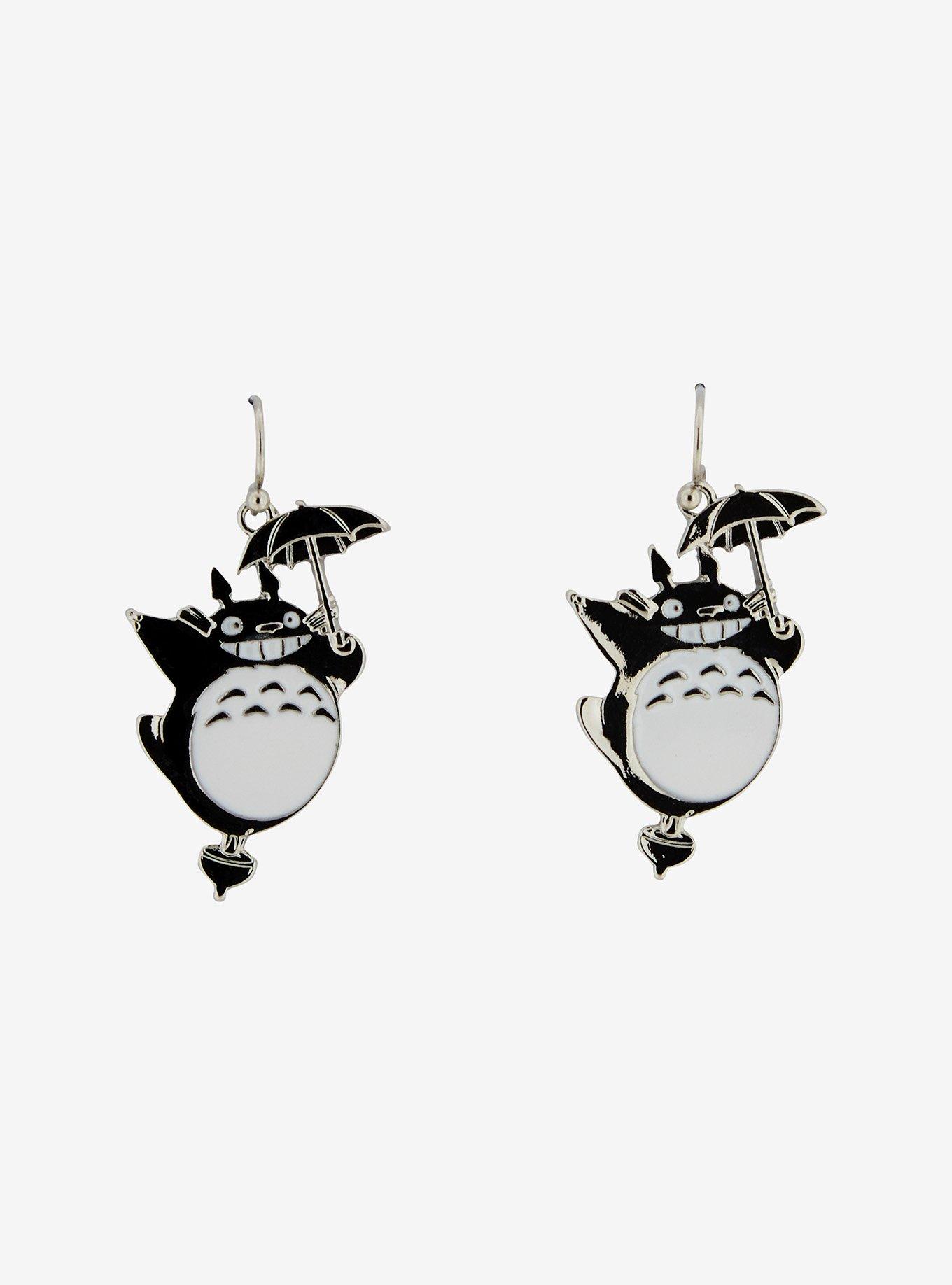 Studio Ghibli My Neighbor Totoro Umbrella Statement Earrings &mdash; BoxLunch Exclusive, , alternate
