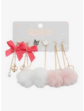 Sailor Moon Puff Ball Earring Set - BoxLunch Exclusive, , hi-res